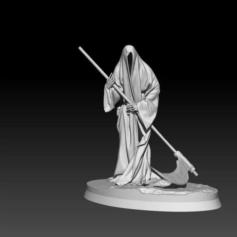 Nighthaunt Endless Spell Grim reaper Scythe 3D print model
