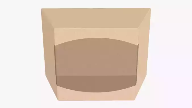 Cardboard display box retail 01