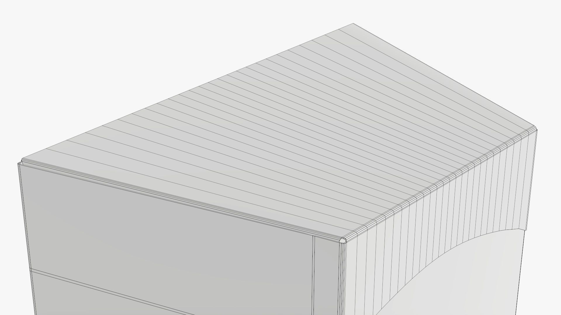 Cardboard display box retail 03 3D model_9