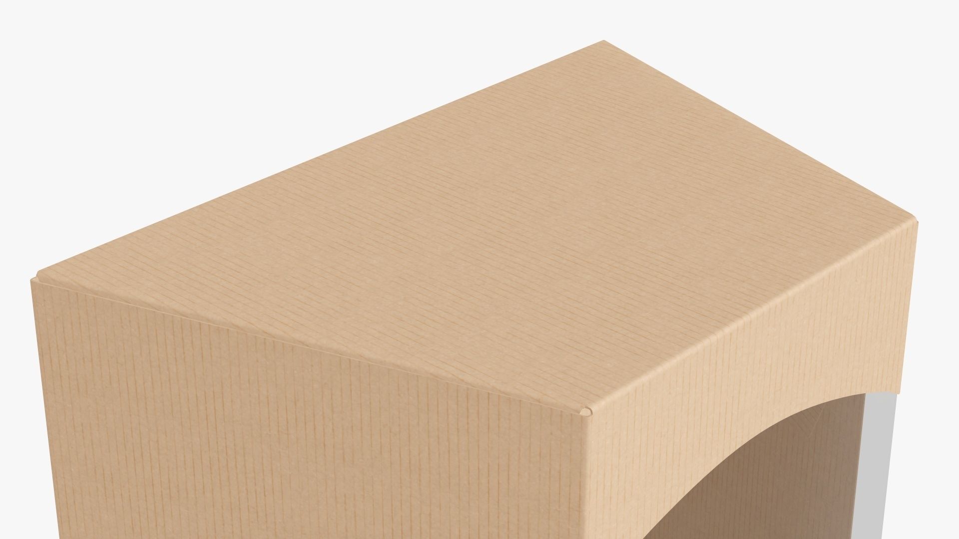 Cardboard display box retail 03 3D model_4