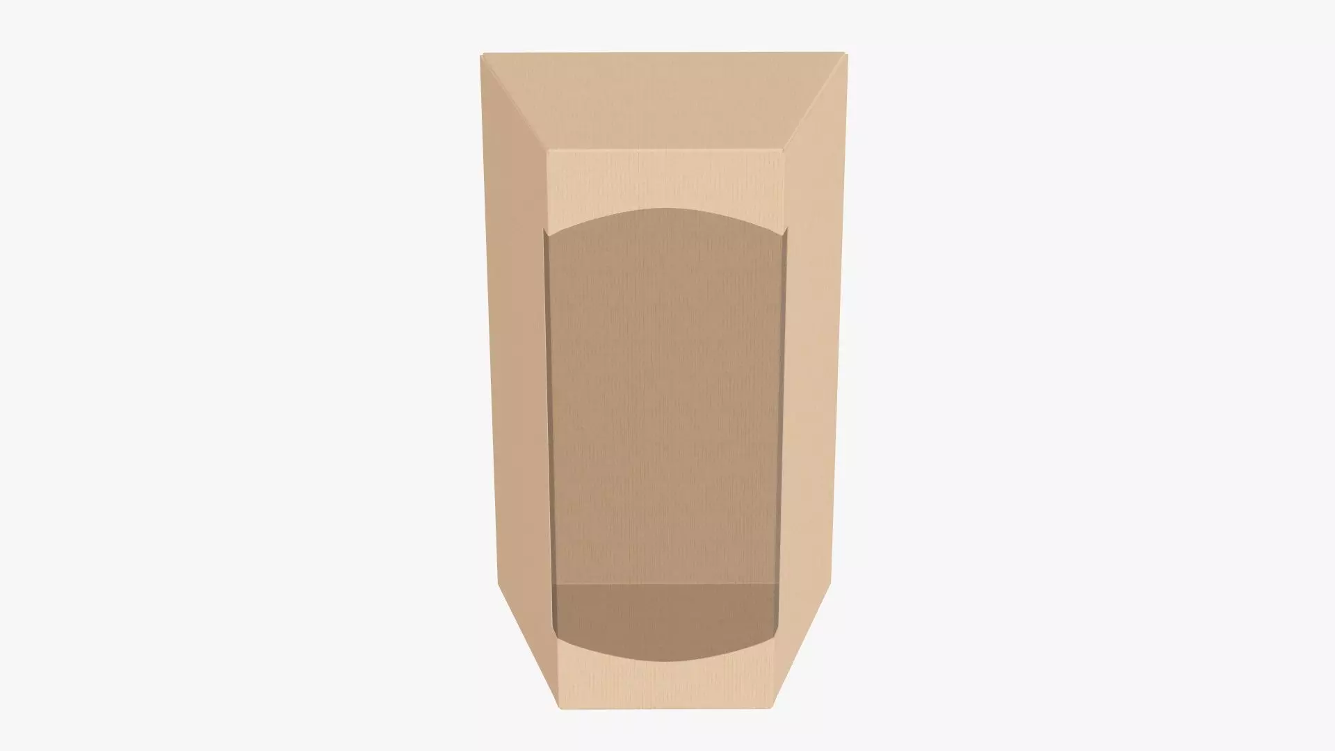 Cardboard display box retail 03 3D model_0