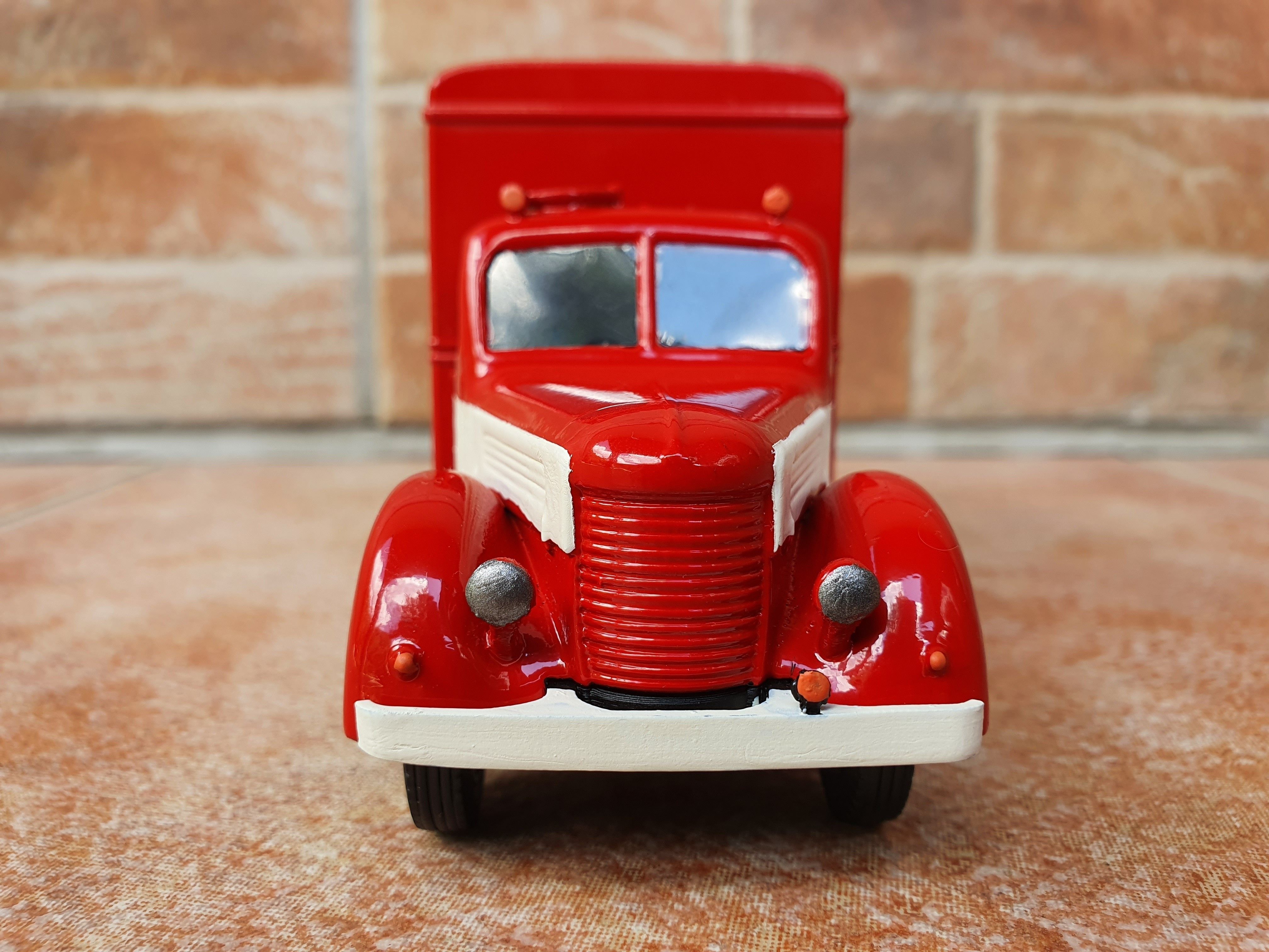 Praga RN ambulance - scale model kit 3D print model_7