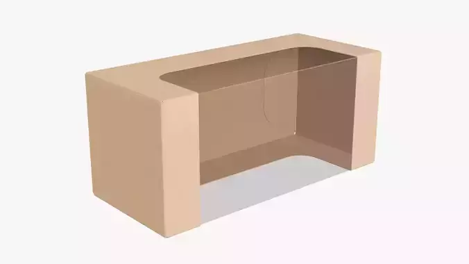 Cardboard display box retail 05