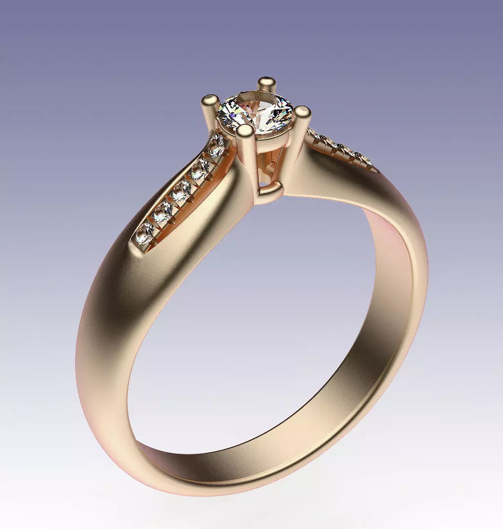 Ring Engagement 3D print model_0