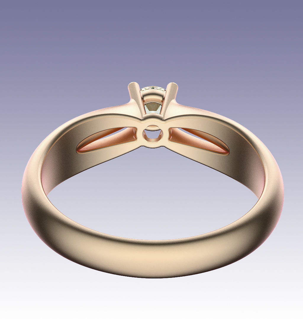 Ring Engagement 3D print model_4