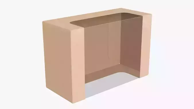 Cardboard display box retail 06