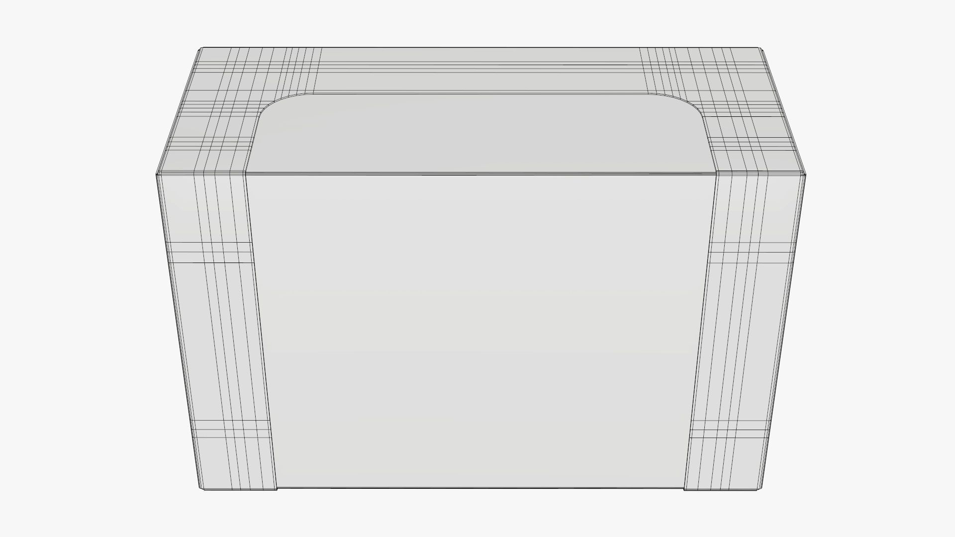 Cardboard display box retail 06 3D model_6