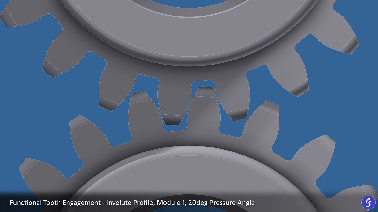 20-Tooth Spur Gear 03 3D print model_21