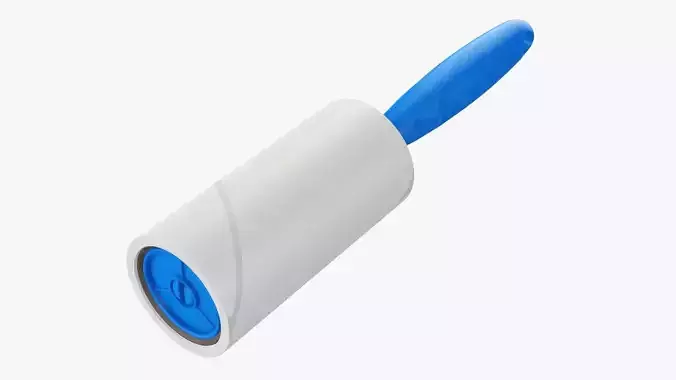 Sticky paper lint removal roller