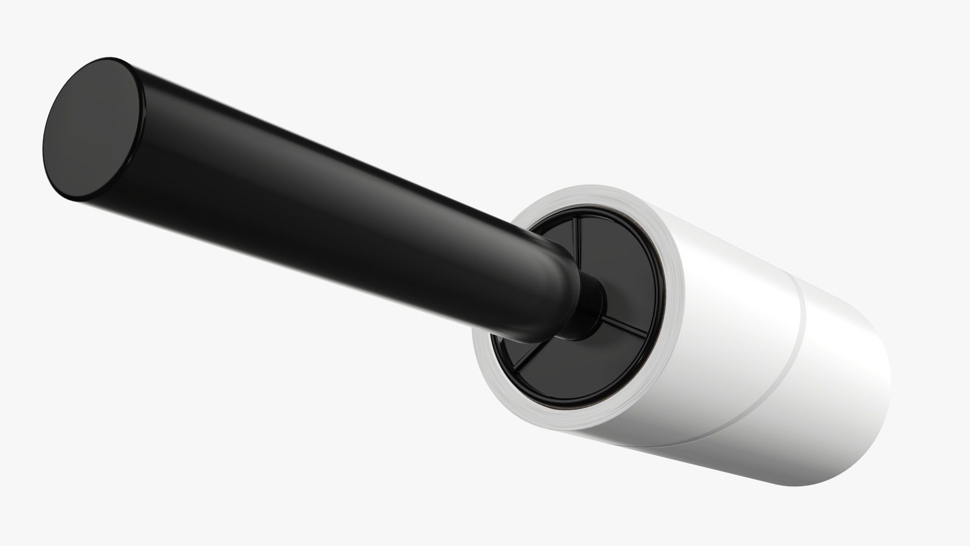 Sticky paper lint removal roller 2 3D model_3