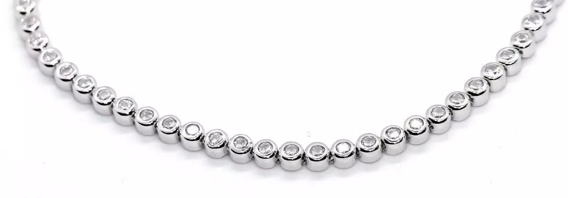 Tennis Bracelet Embeded  3D print model_0