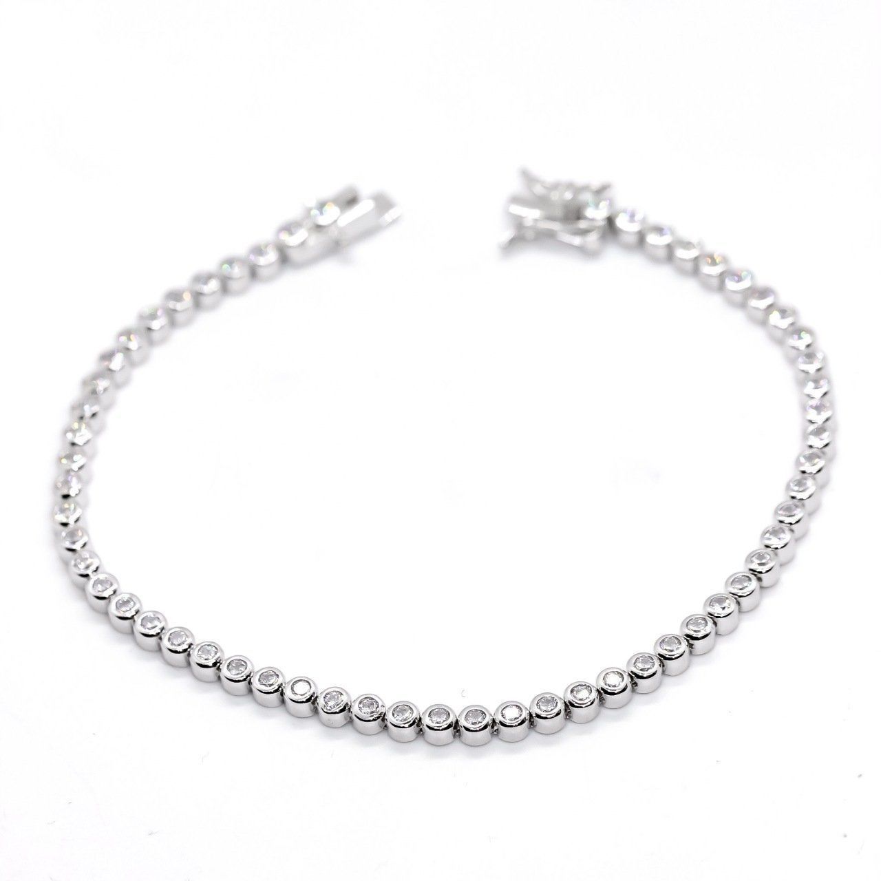 Tennis Bracelet Embeded  3D print model_1
