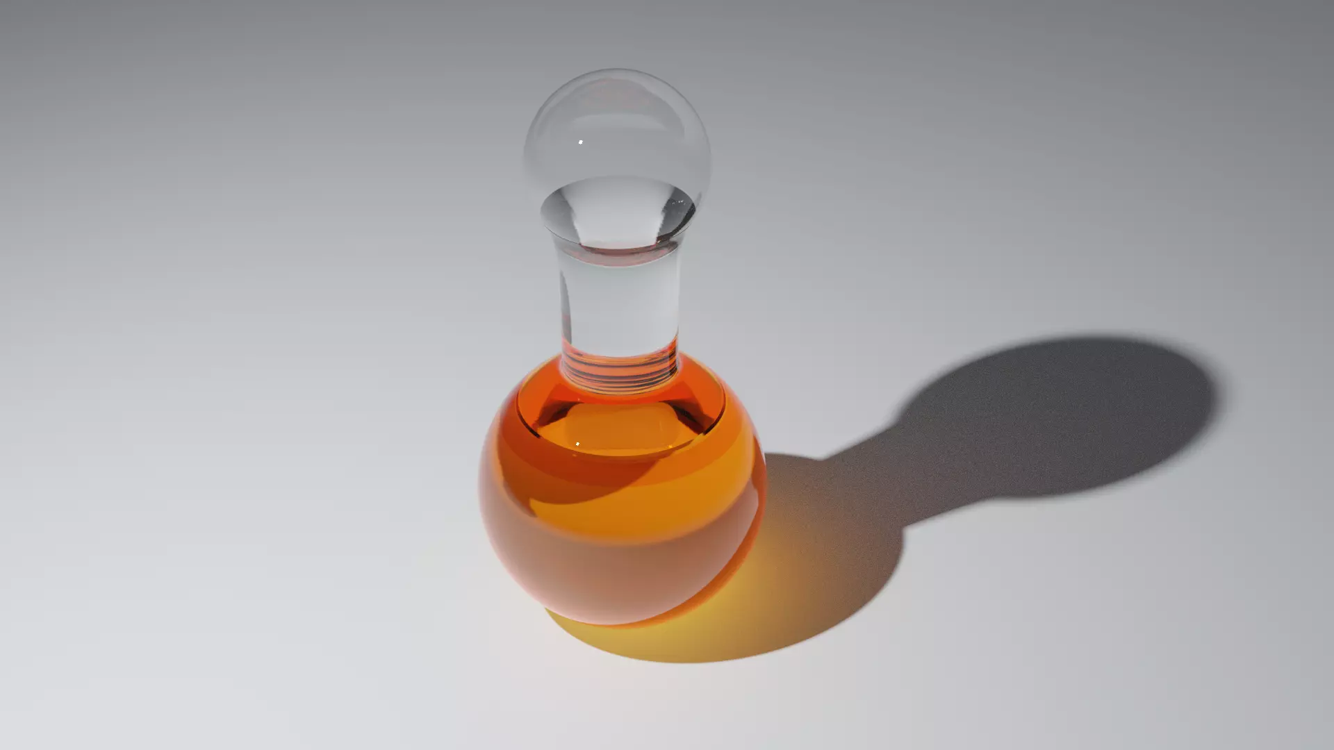 Glass Bottle 3D Model Free 3D model