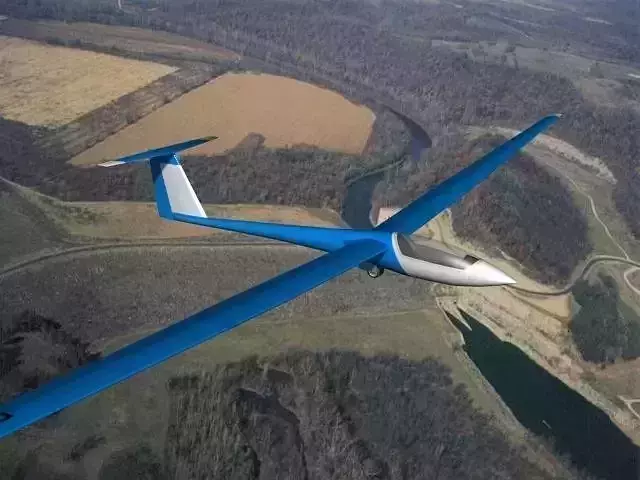 Schleicher ASW 22 Sailplane V07 3D model