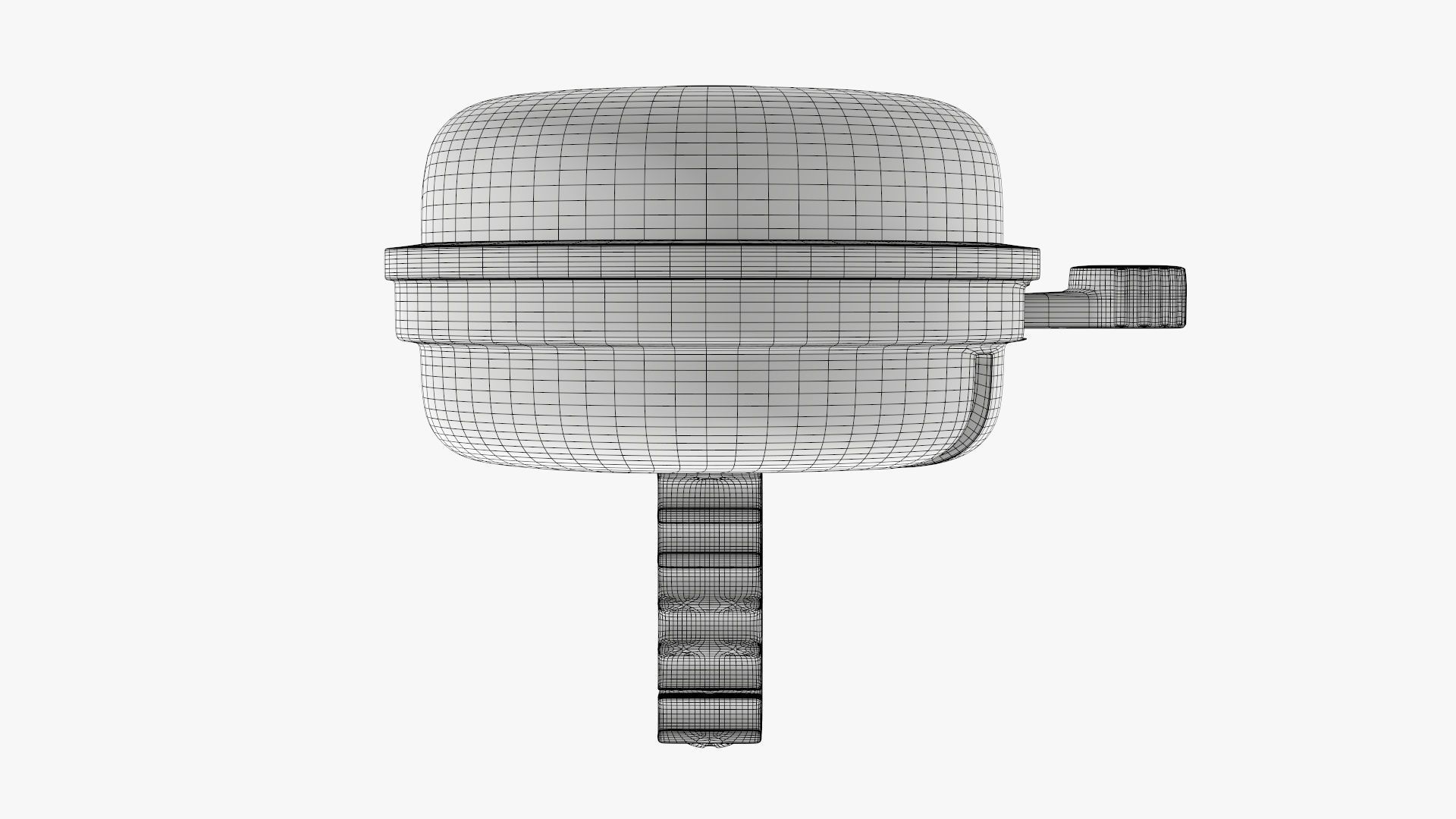 Bike bell classic 3D model_7