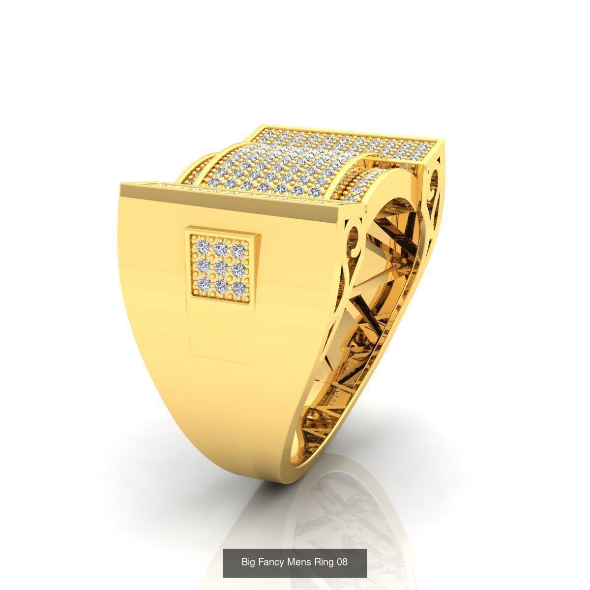 37 Big Mens Ring Collection _48