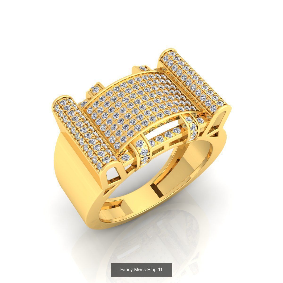 37 Big Mens Ring Collection _51