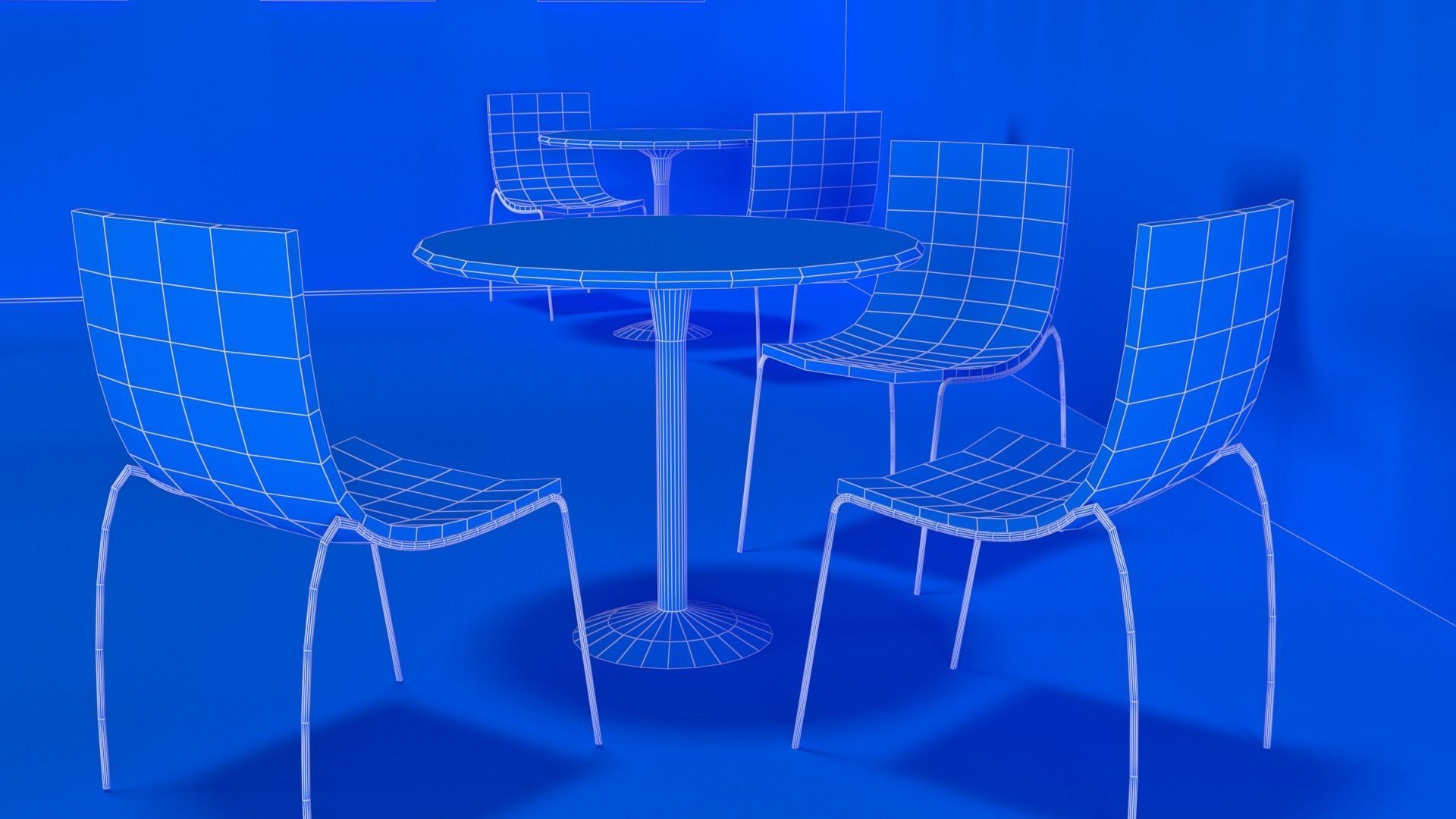 Exhibition Stall Low-poly 3D model_15