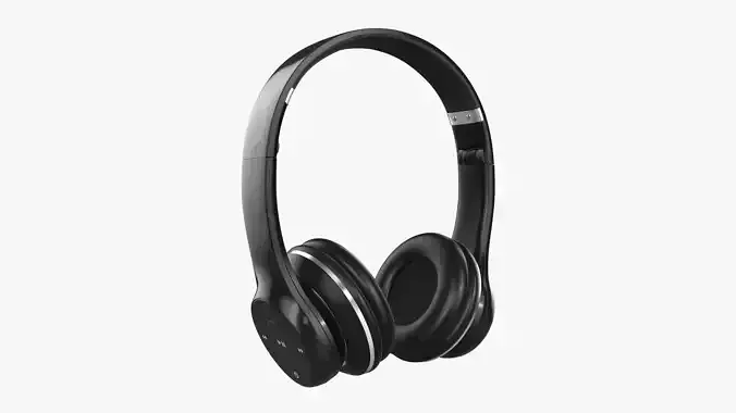 Bluetooth headphones black