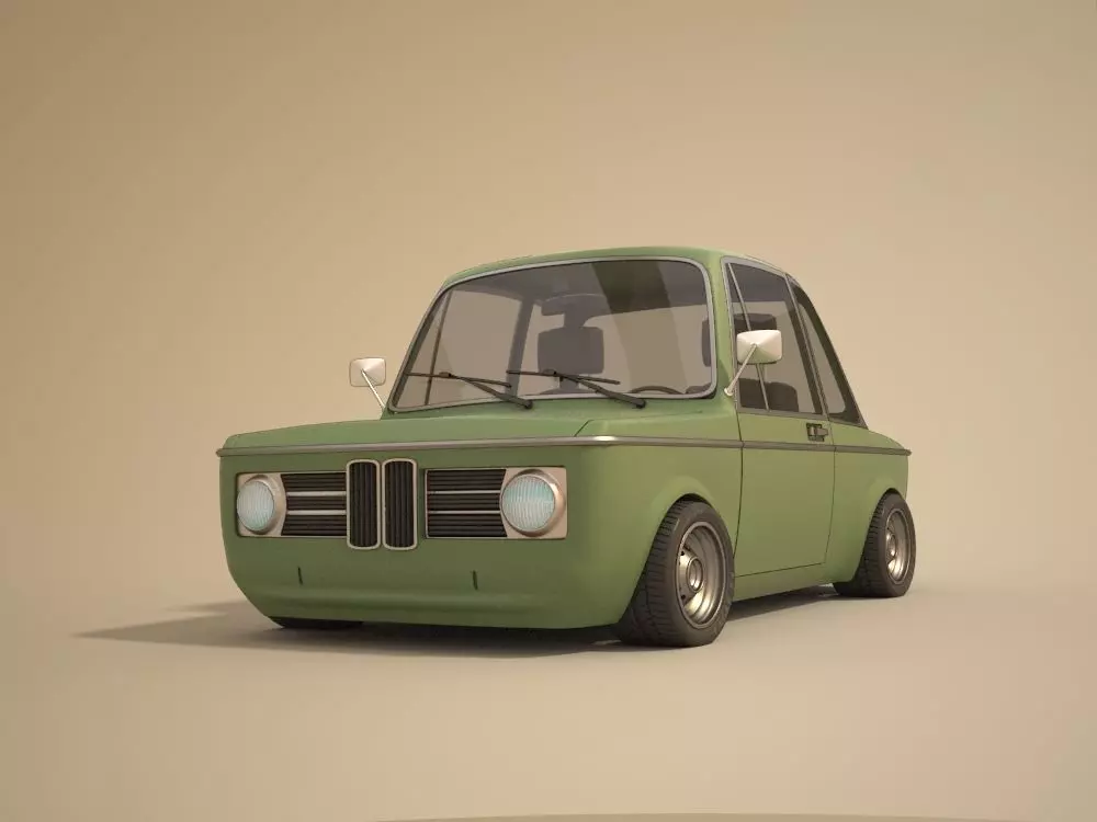 Cartoon Car 3D model