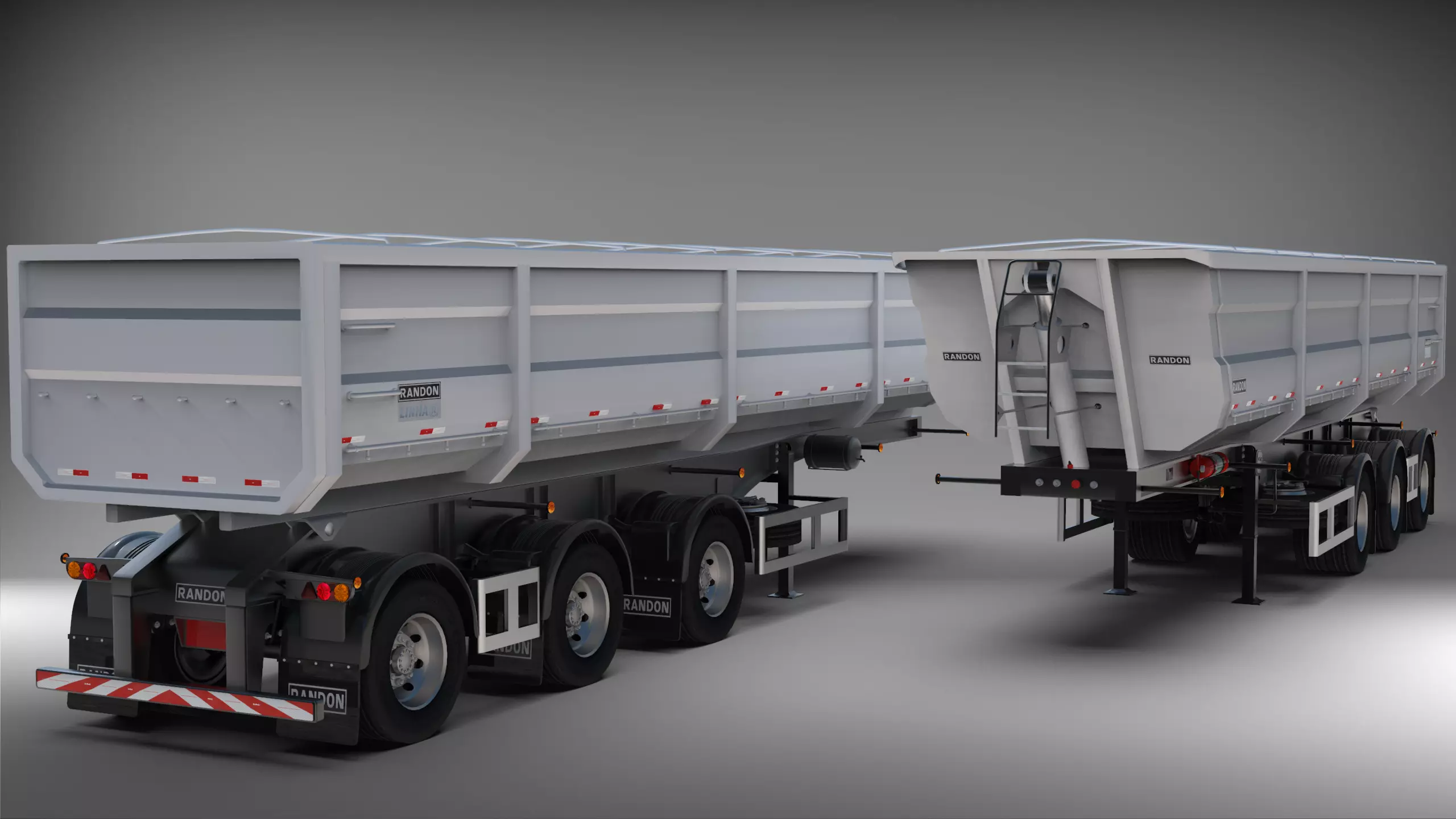 Trailer Randon Linha R 2011 - Tipper 3D model