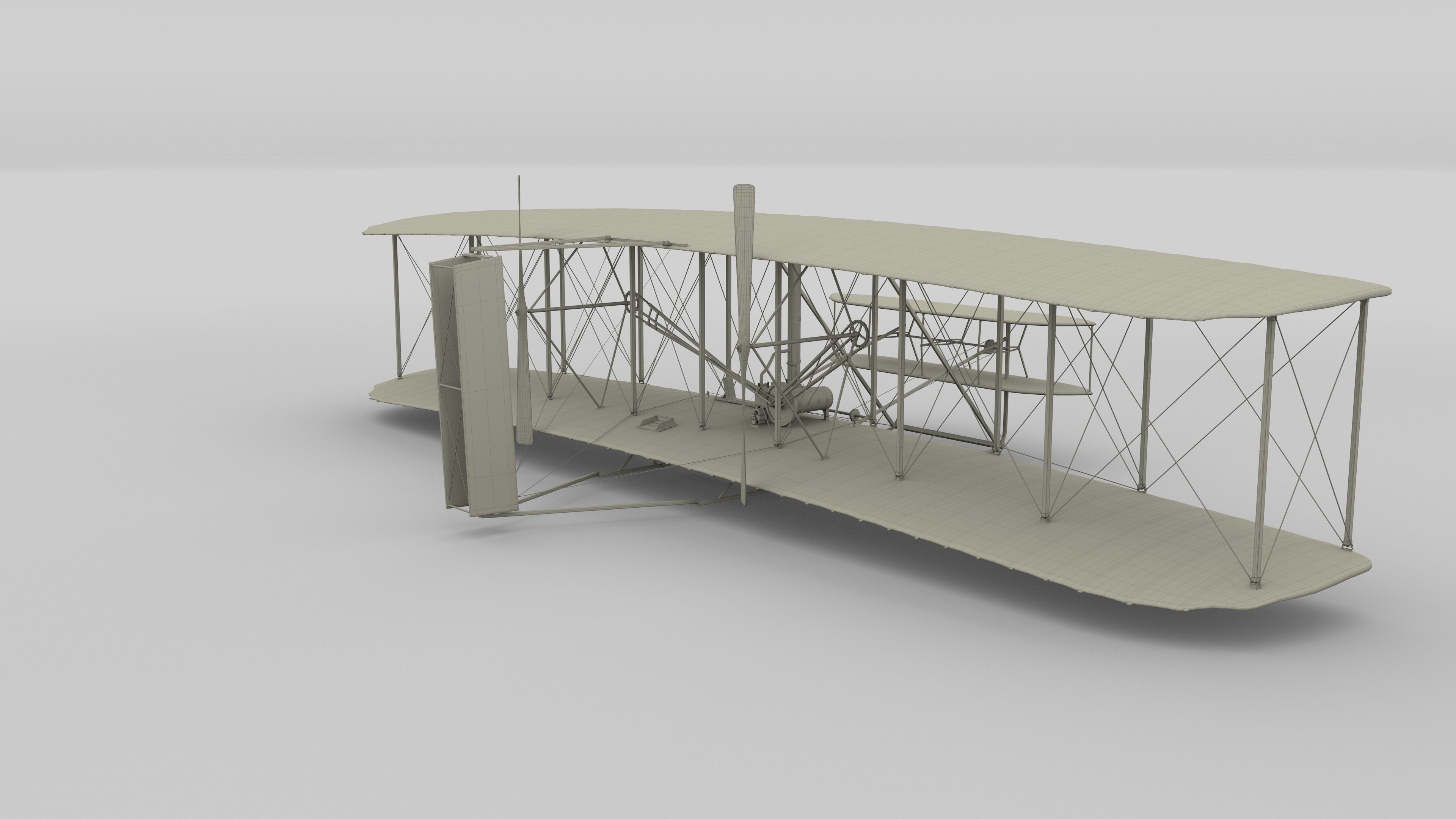Wright Flyer 1903 3D model_64
