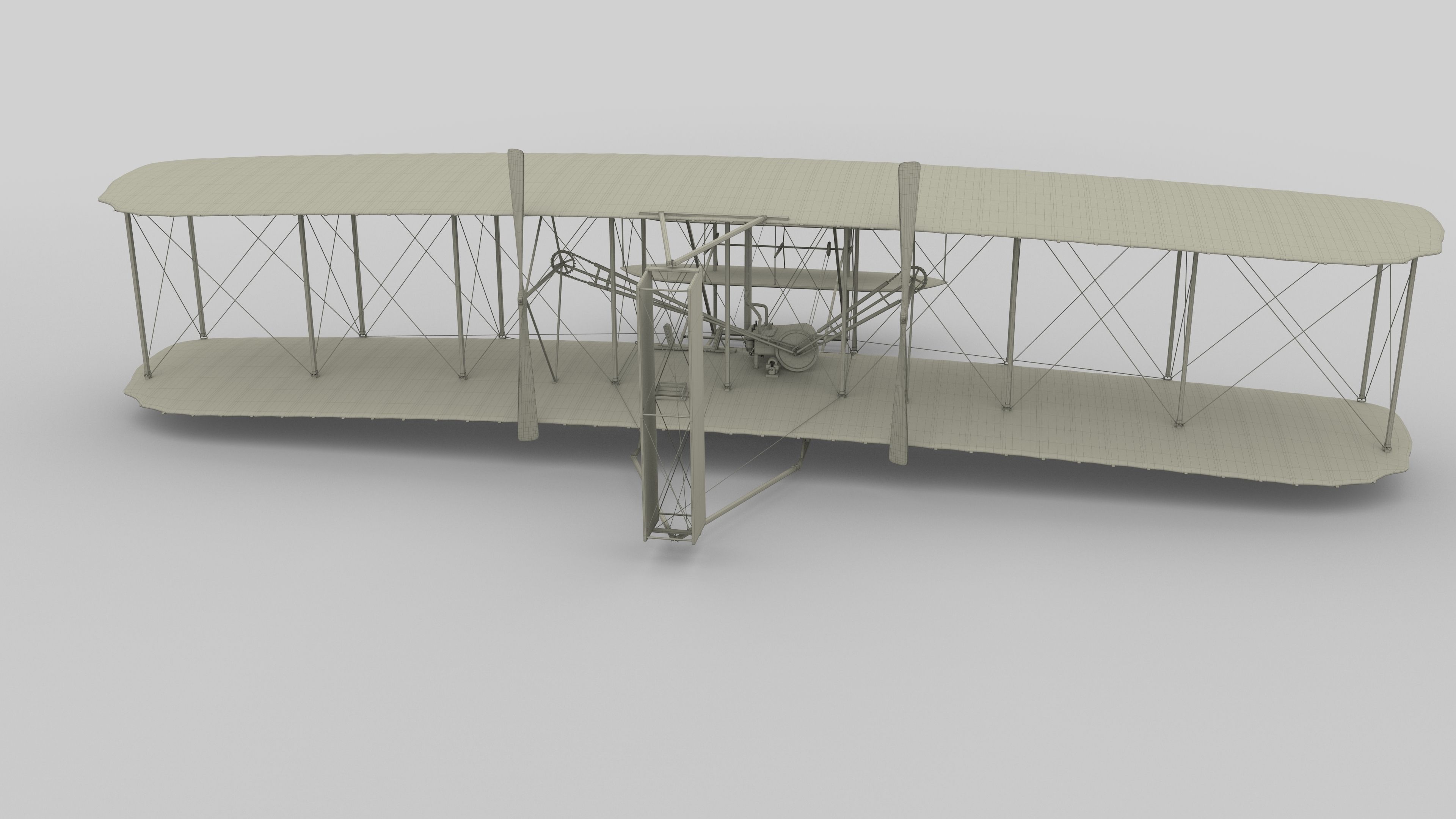Wright Flyer 1903 3D model_72