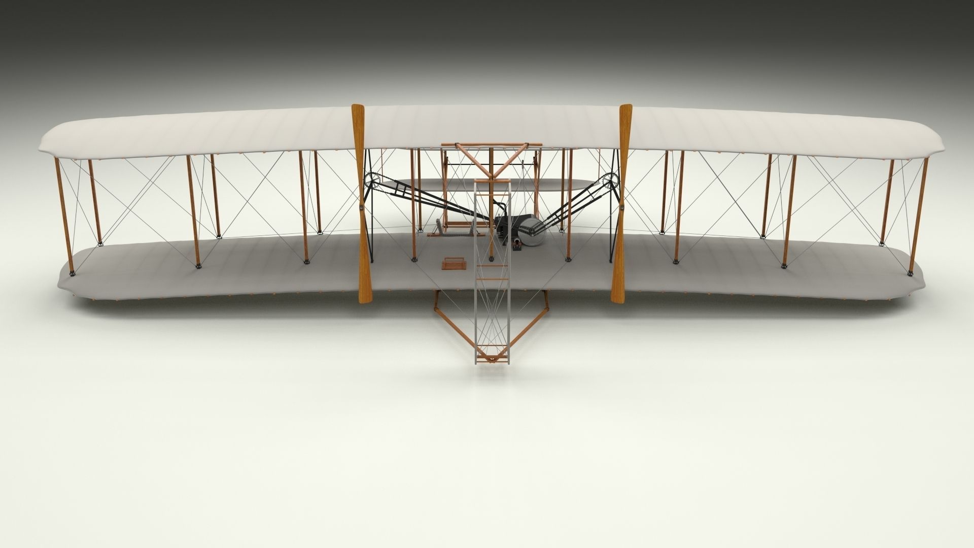 Wright Flyer 1903 3D model_20