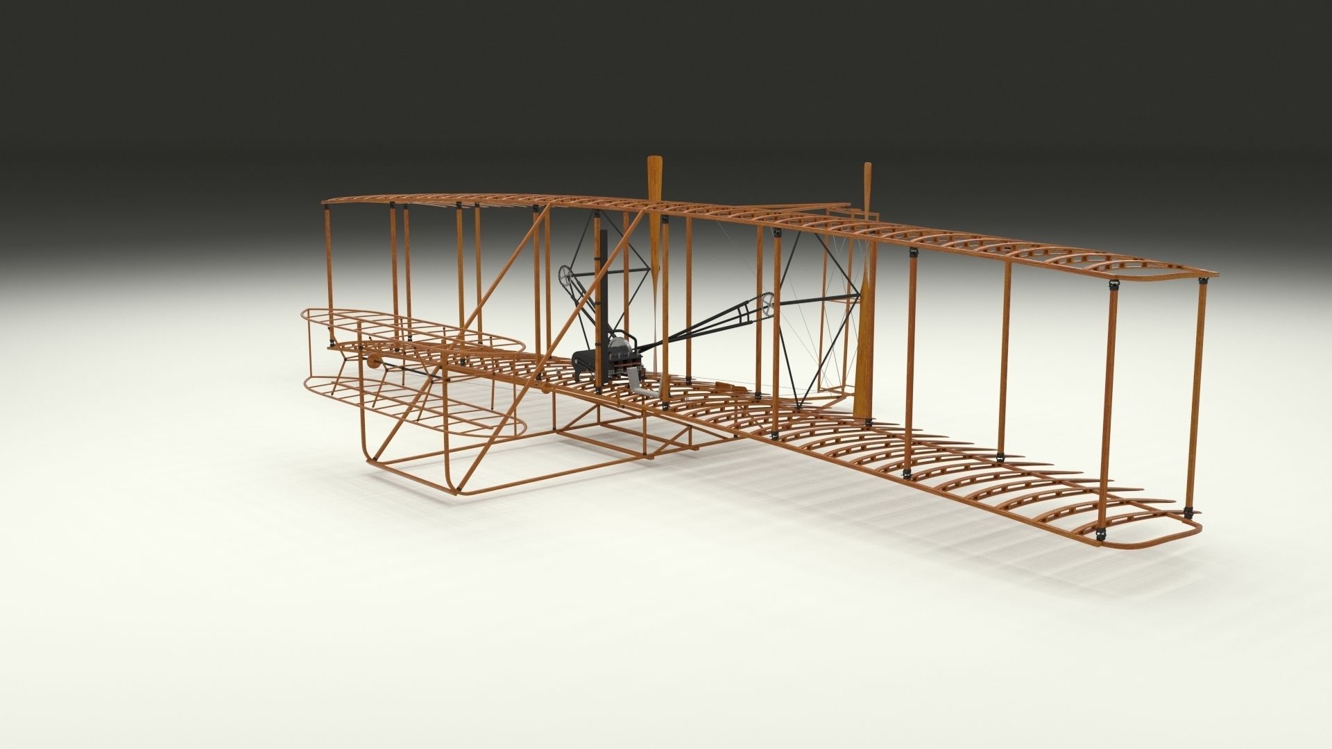 Wright Flyer 1903 3D model_17