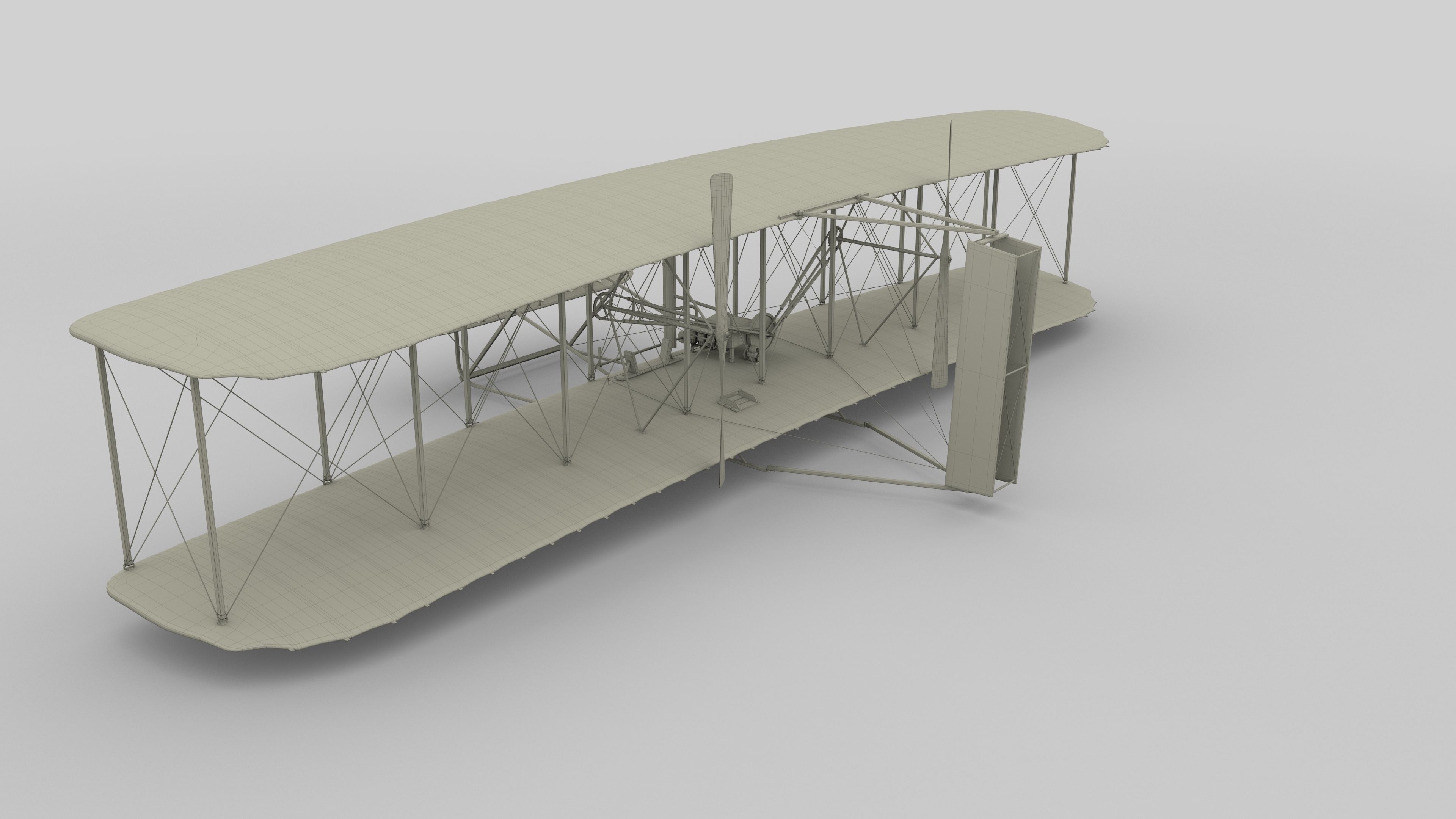 Wright Flyer 1903 3D model_71