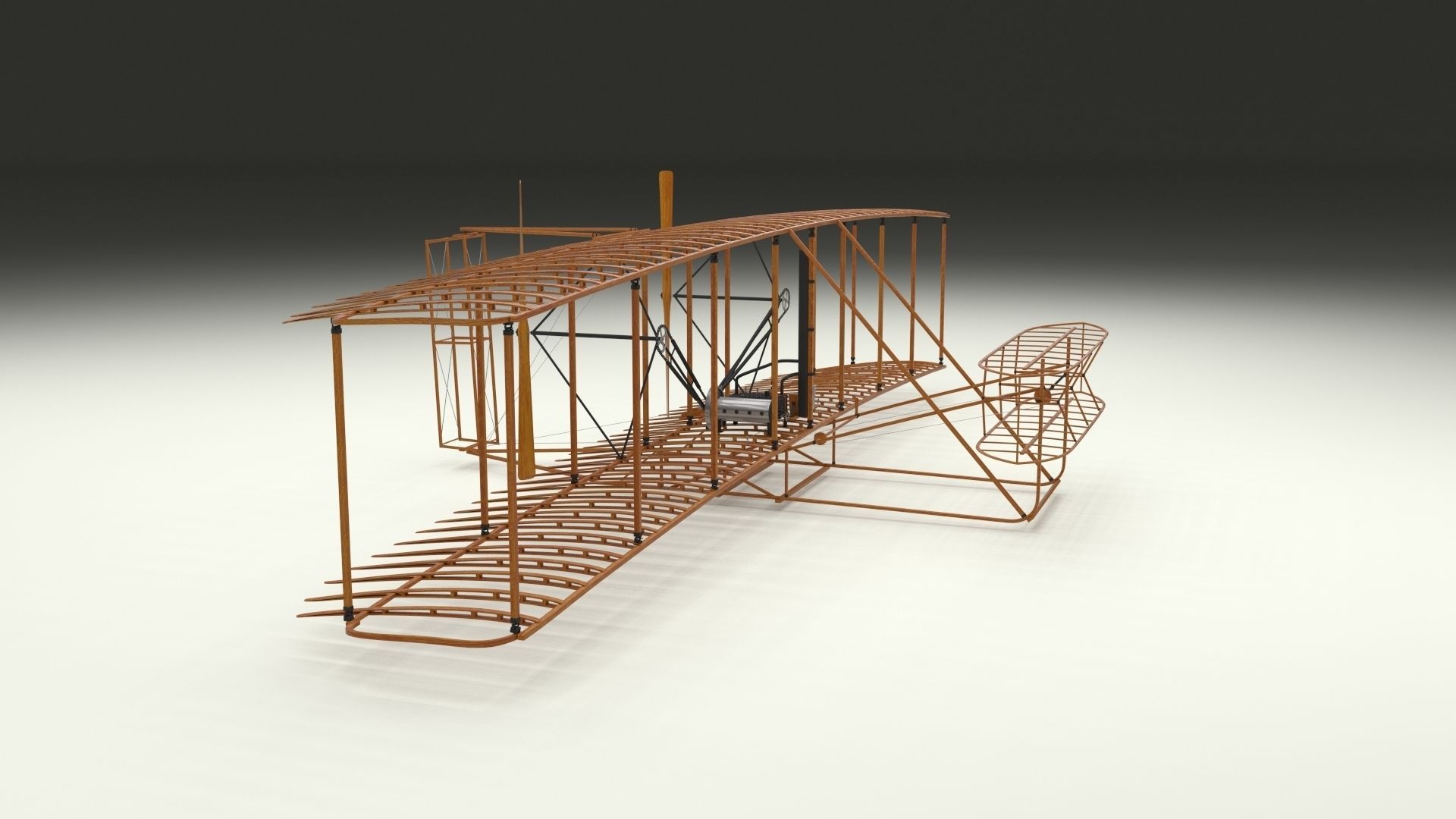Wright Flyer 1903 3D model_39