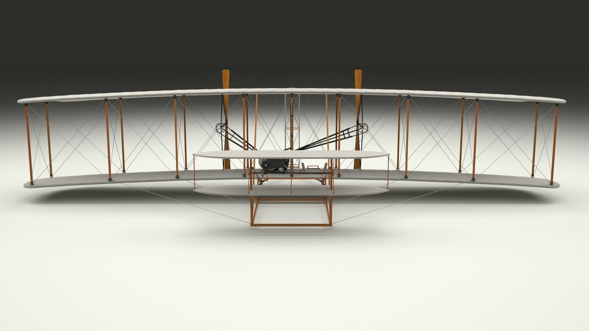 Wright Flyer 1903 3D model_14