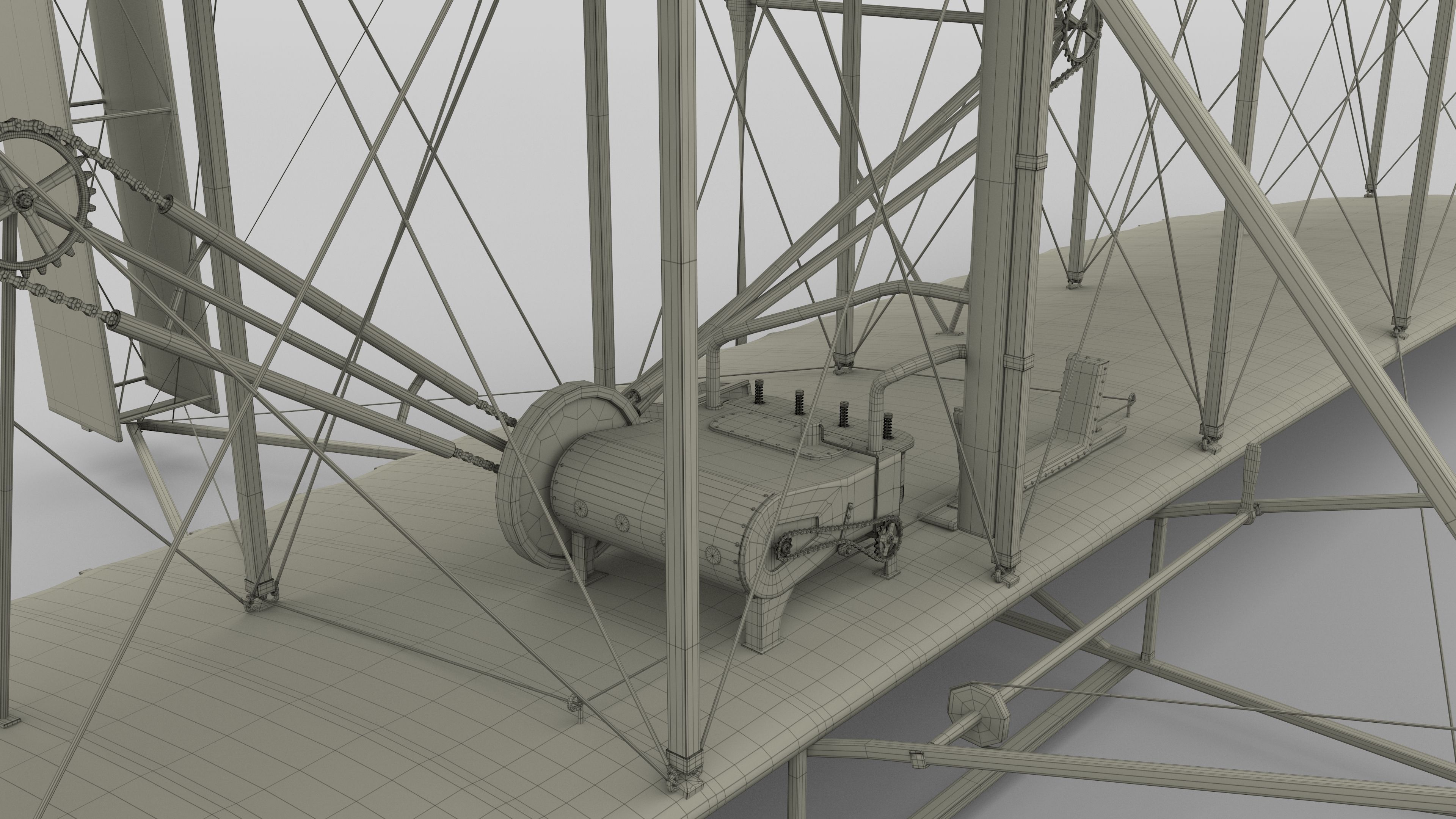 Wright Flyer 1903 3D model_78