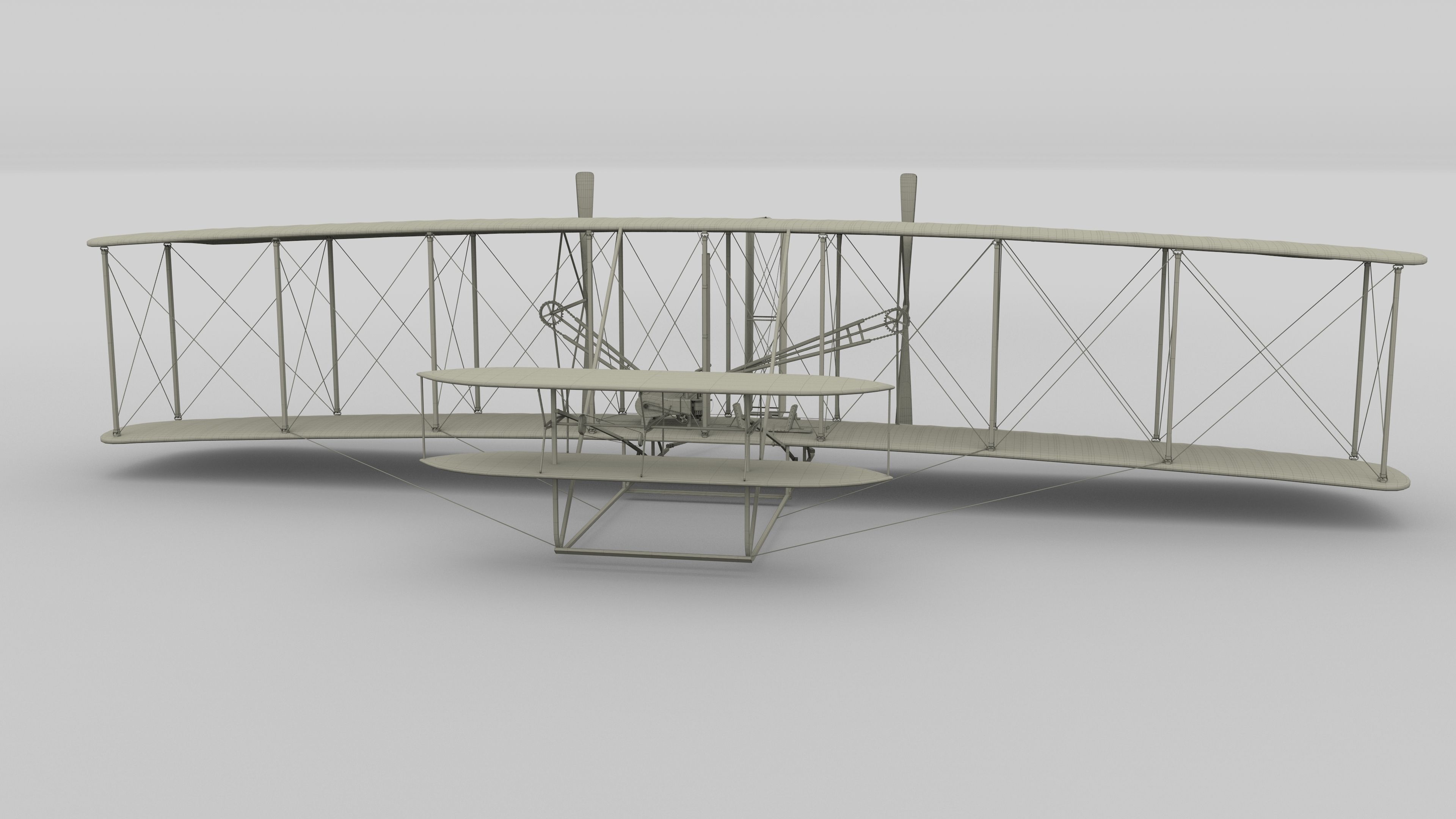 Wright Flyer 1903 3D model_58