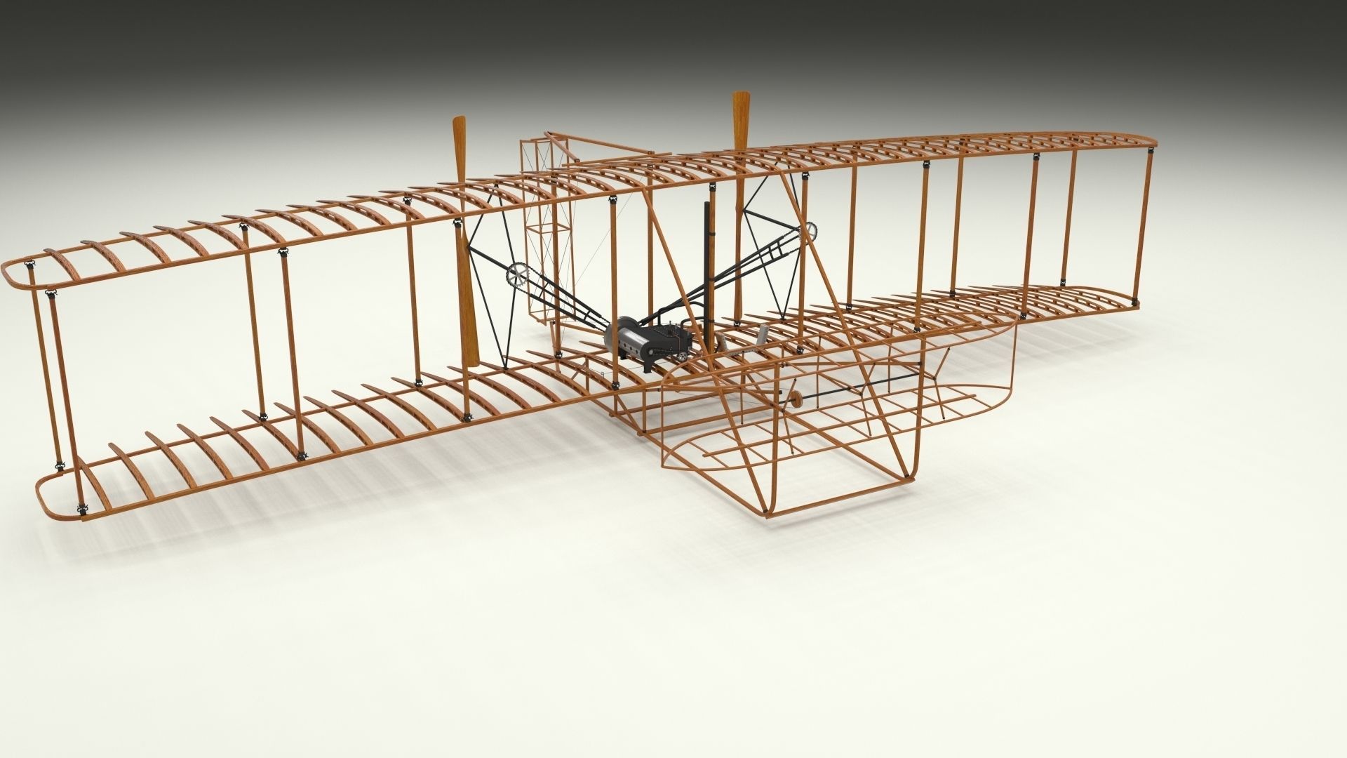 Wright Flyer 1903 3D model_32