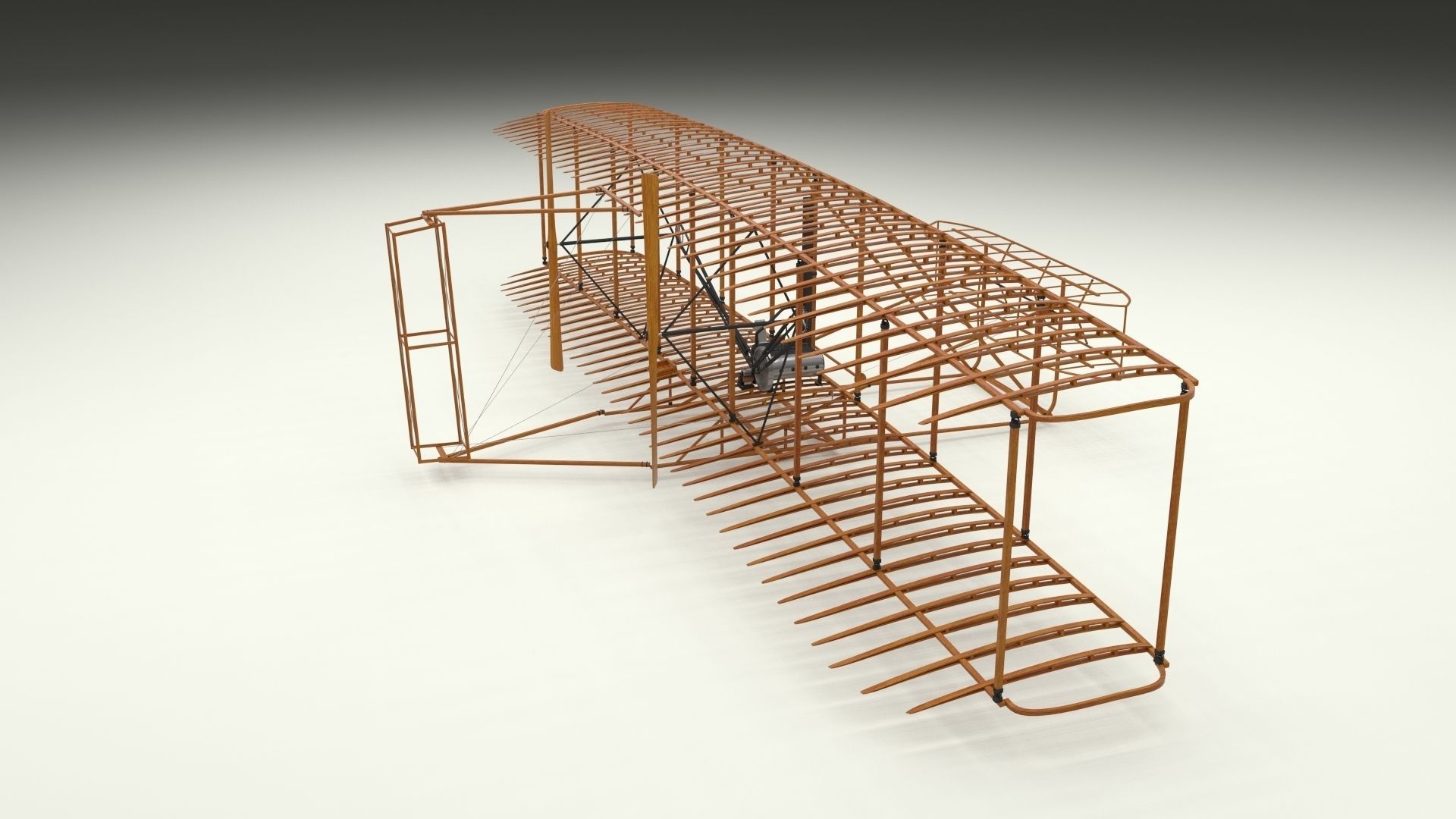 Wright Flyer 1903 3D model_22
