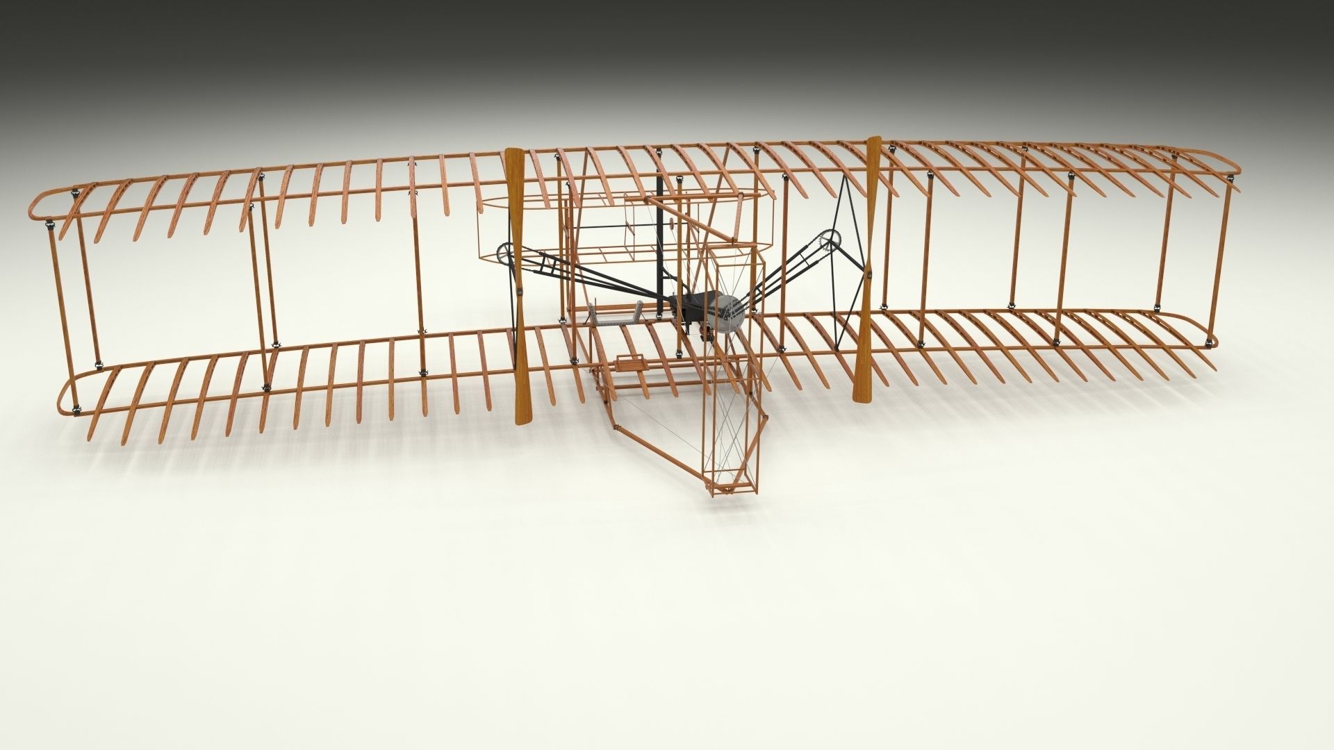 Wright Flyer 1903 3D model_30