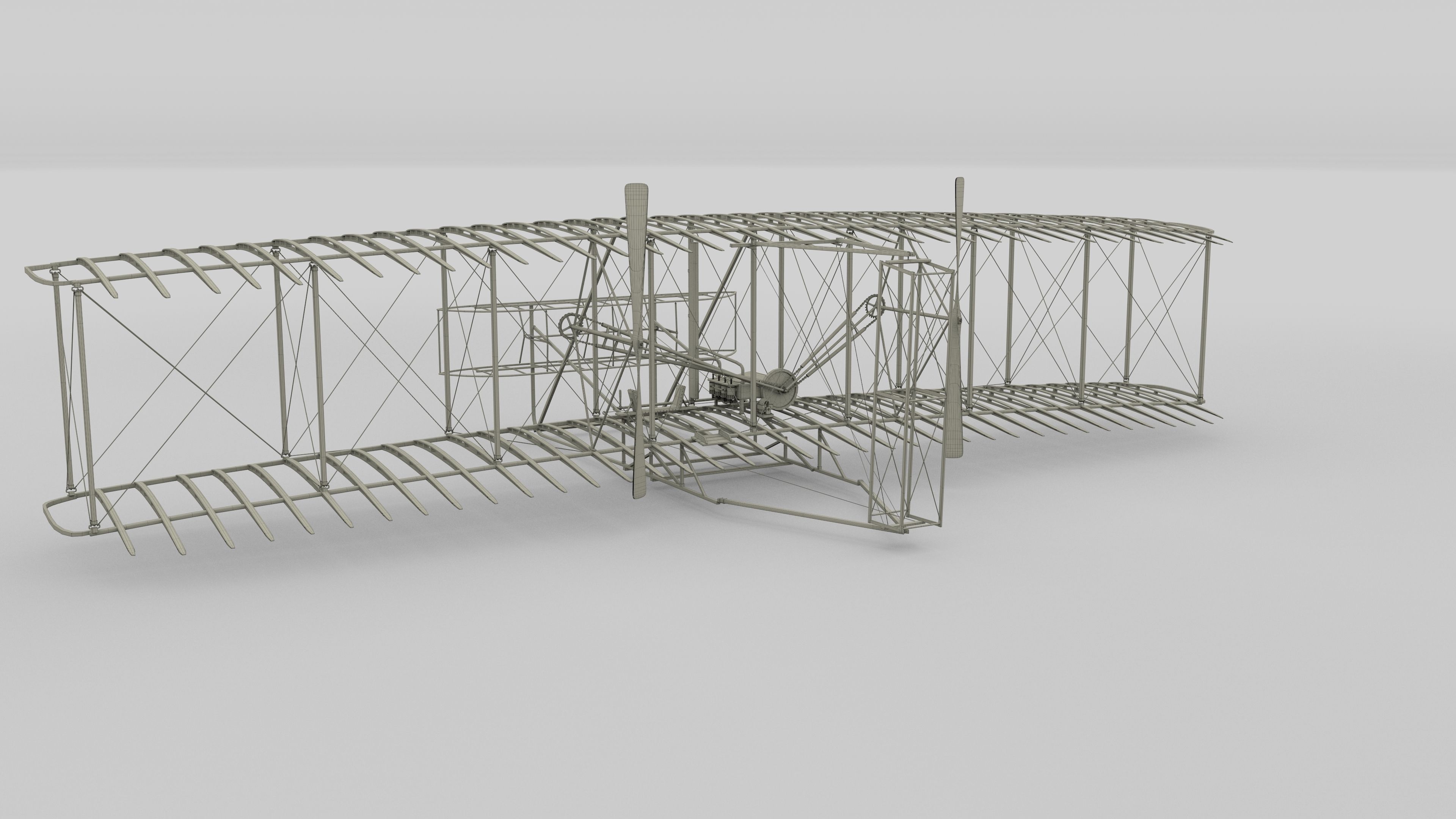 Wright Flyer 1903 3D model_59