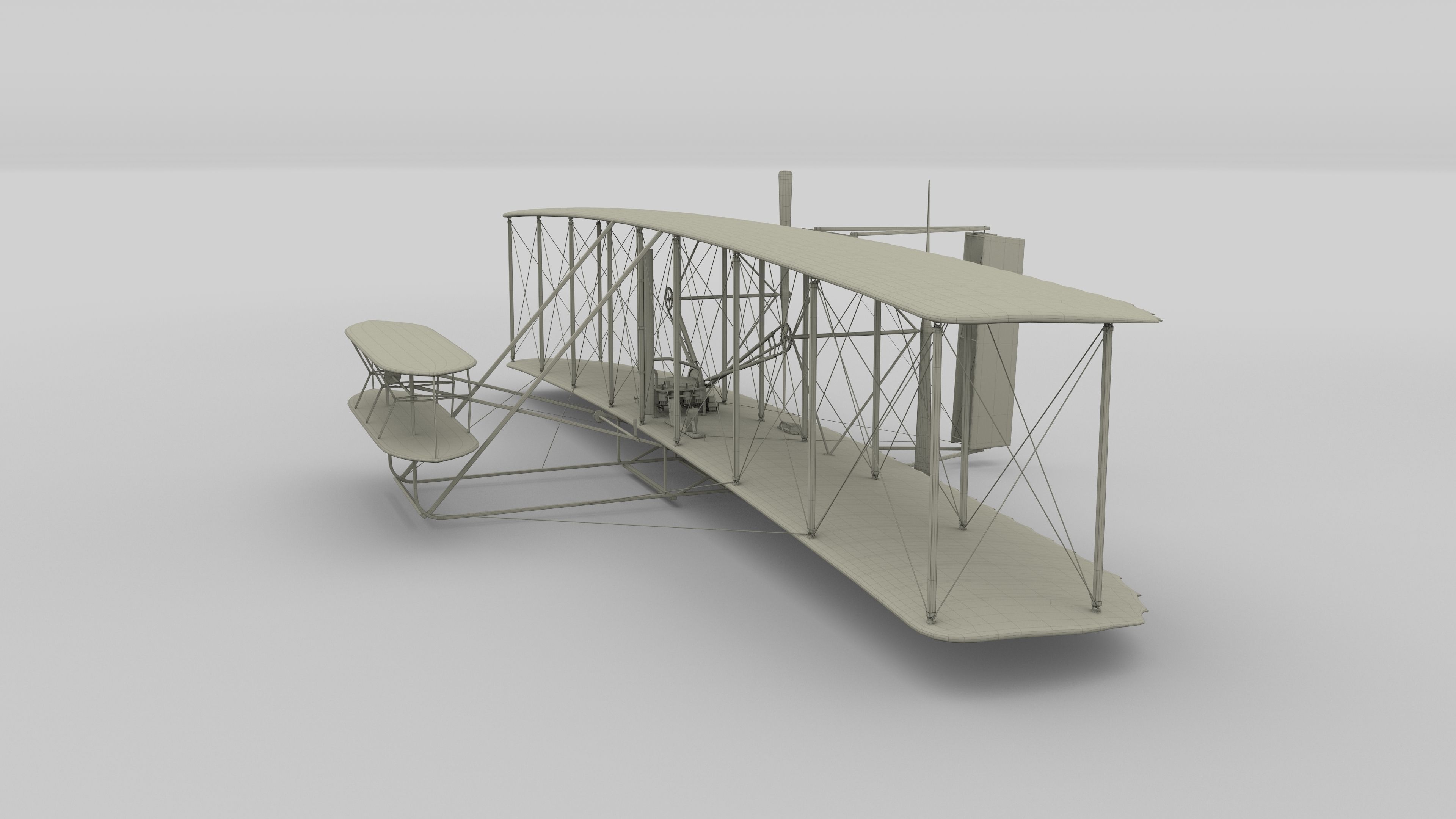 Wright Flyer 1903 3D model_57