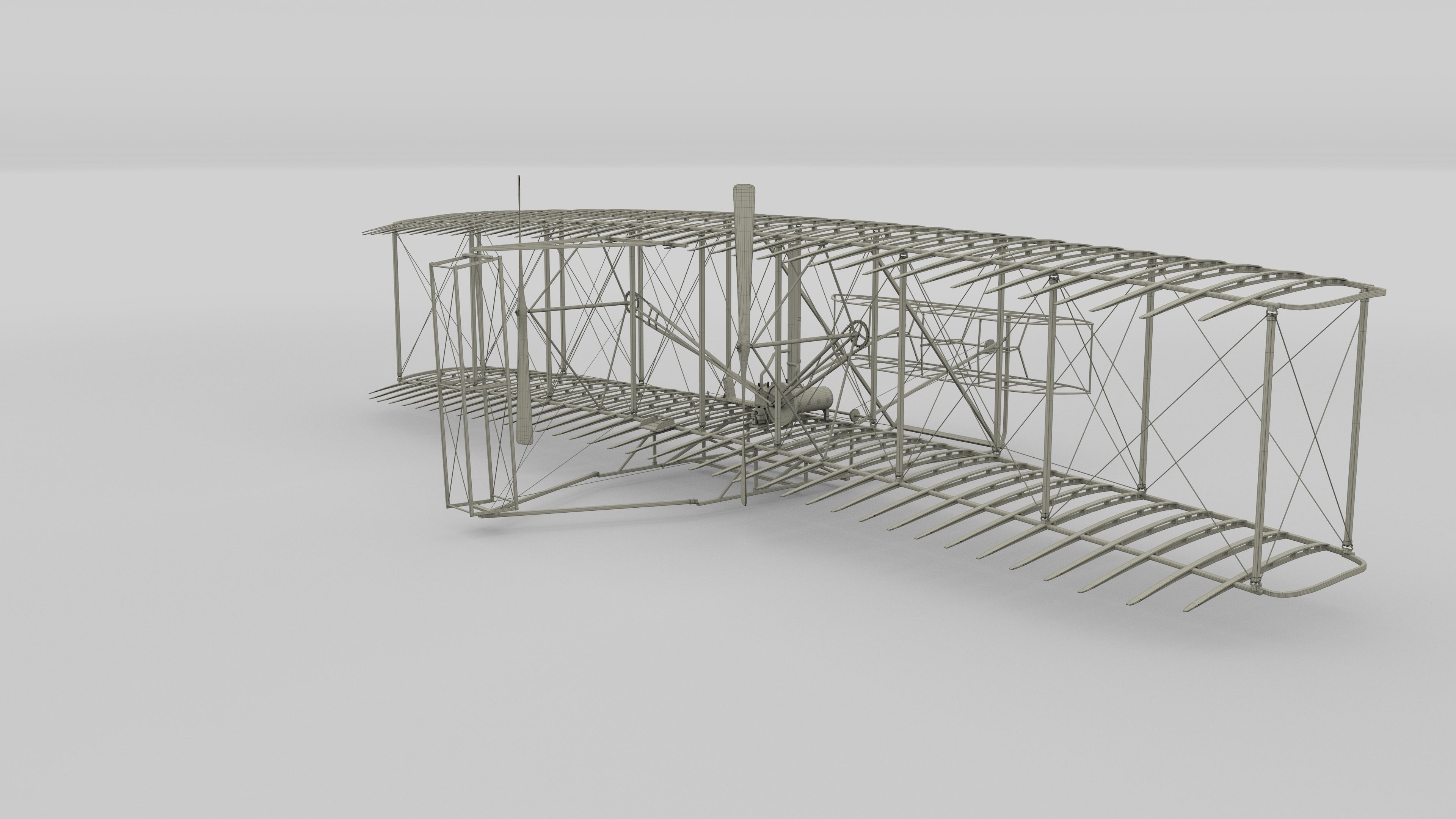 Wright Flyer 1903 3D model_63