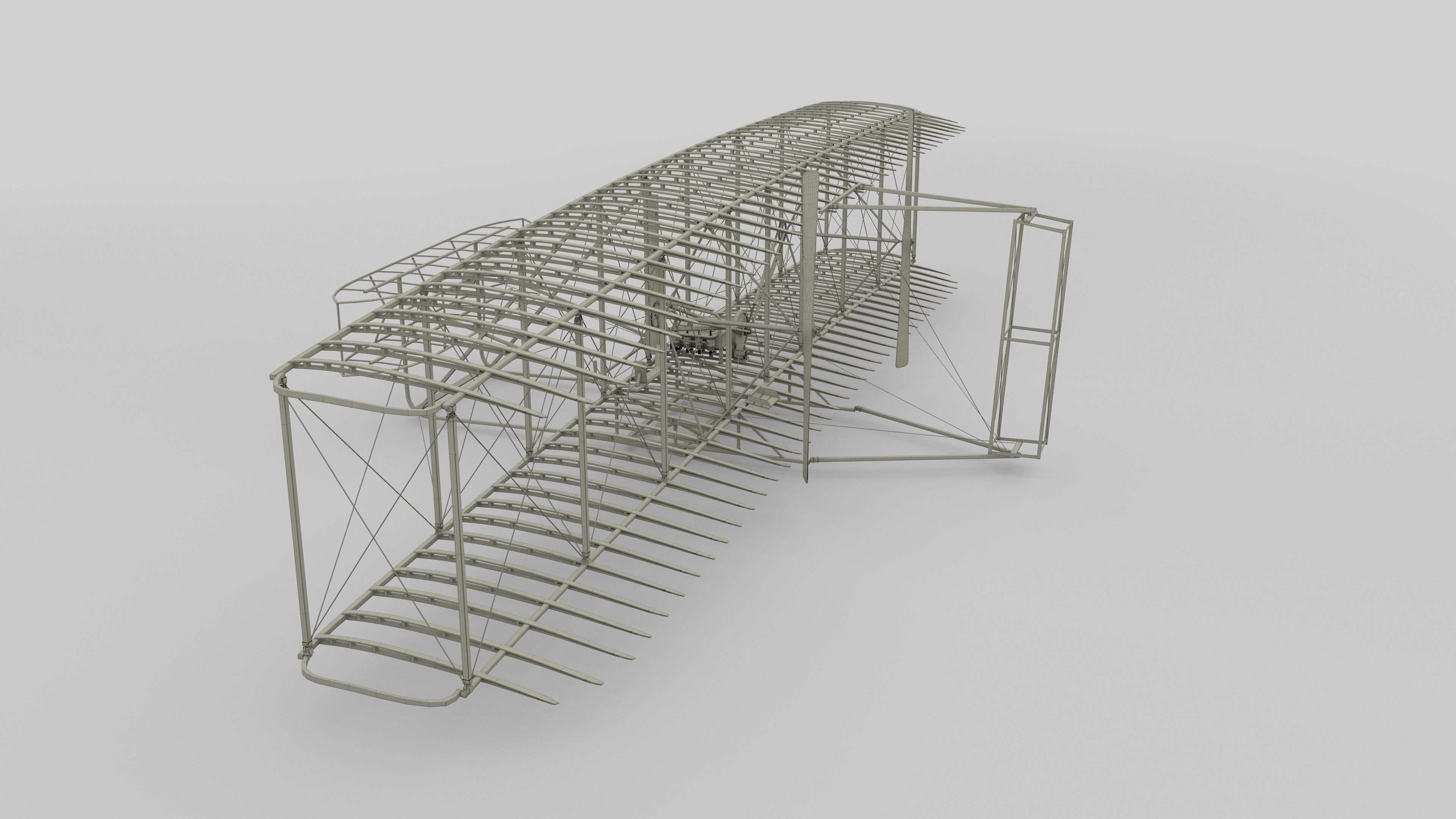 Wright Flyer 1903 3D model_65