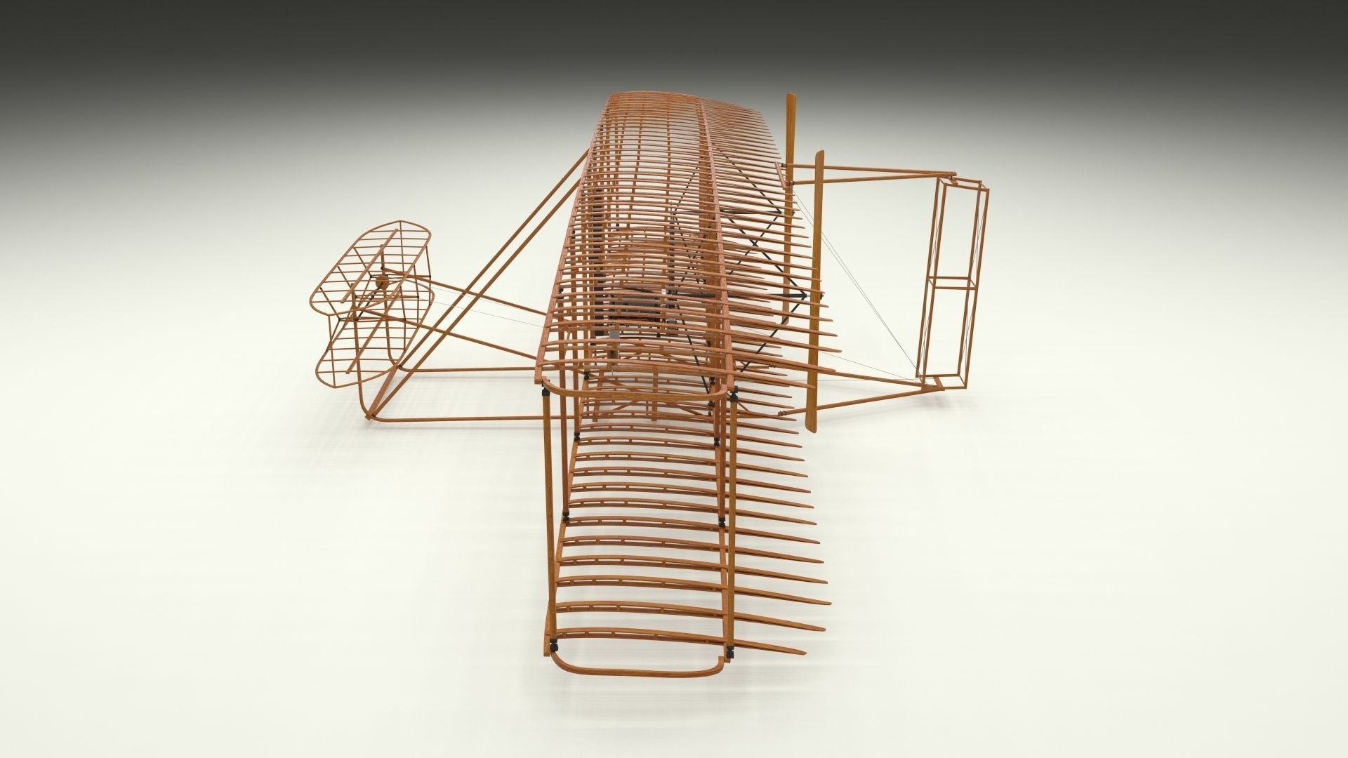 Wright Flyer 1903 3D model_27