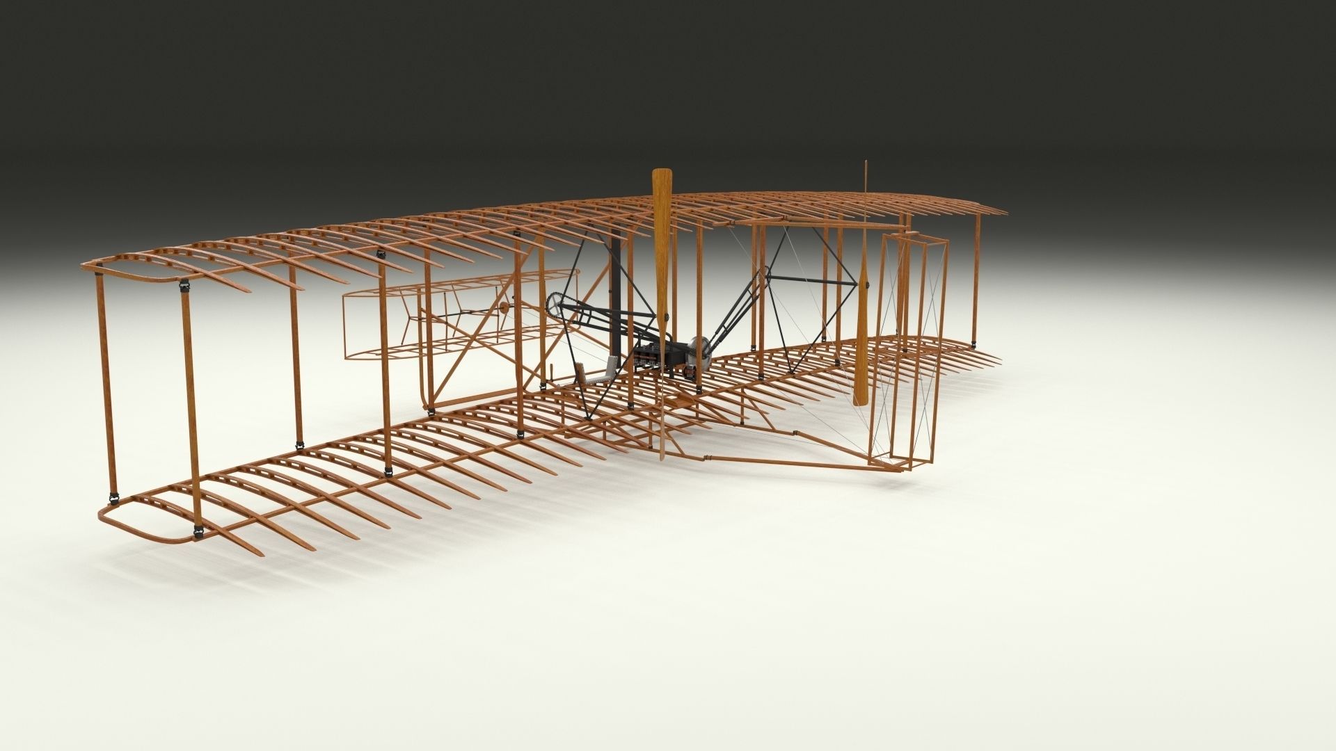 Wright Flyer 1903 3D model_25