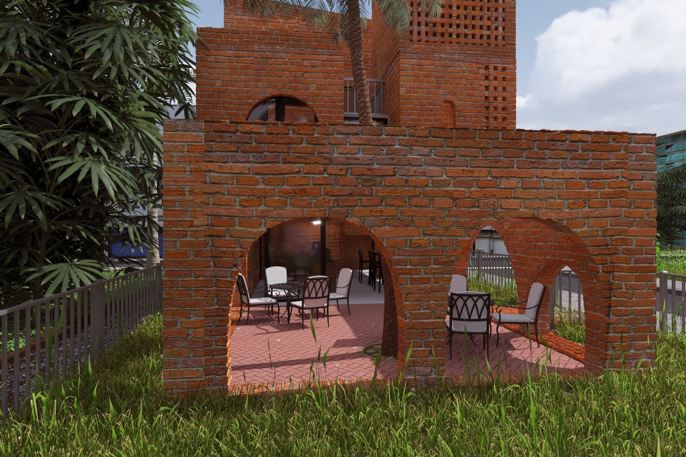 Vietnamese House and Cuckoo 3D model_7