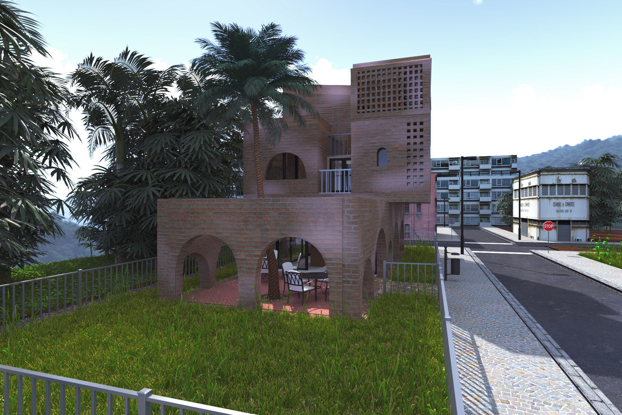 Vietnamese House and Cuckoo 3D model_12