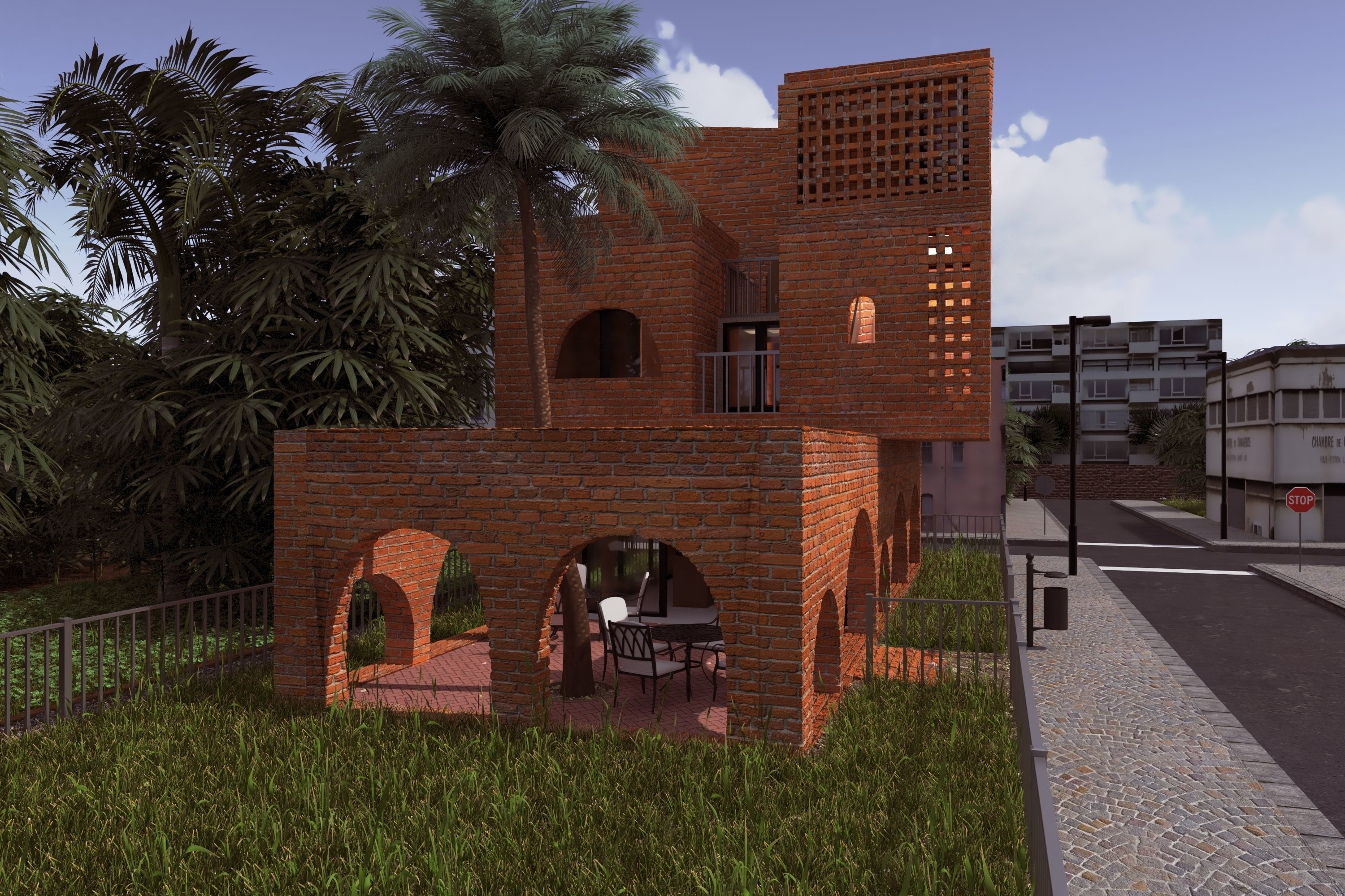 Vietnamese House and Cuckoo 3D model_2