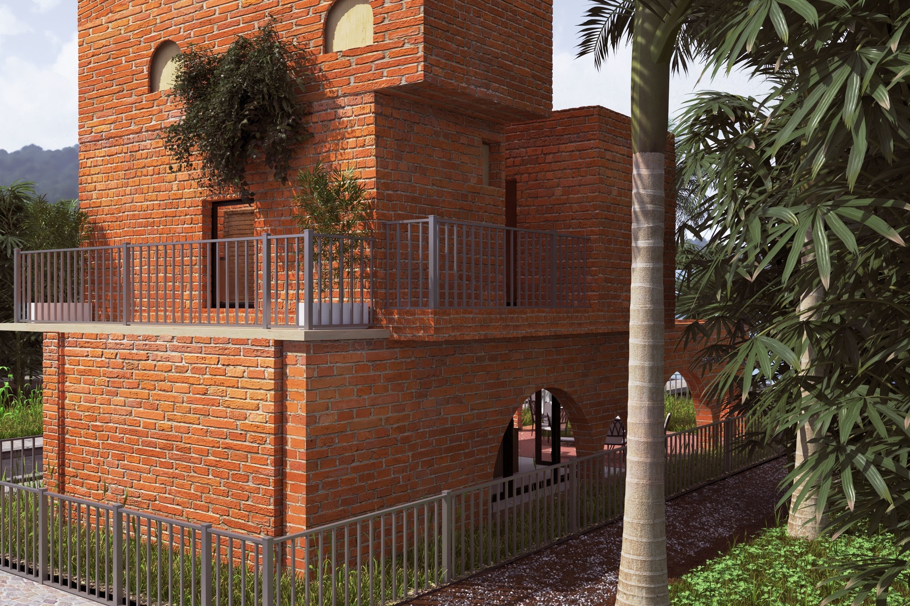 Vietnamese House and Cuckoo 3D model_1