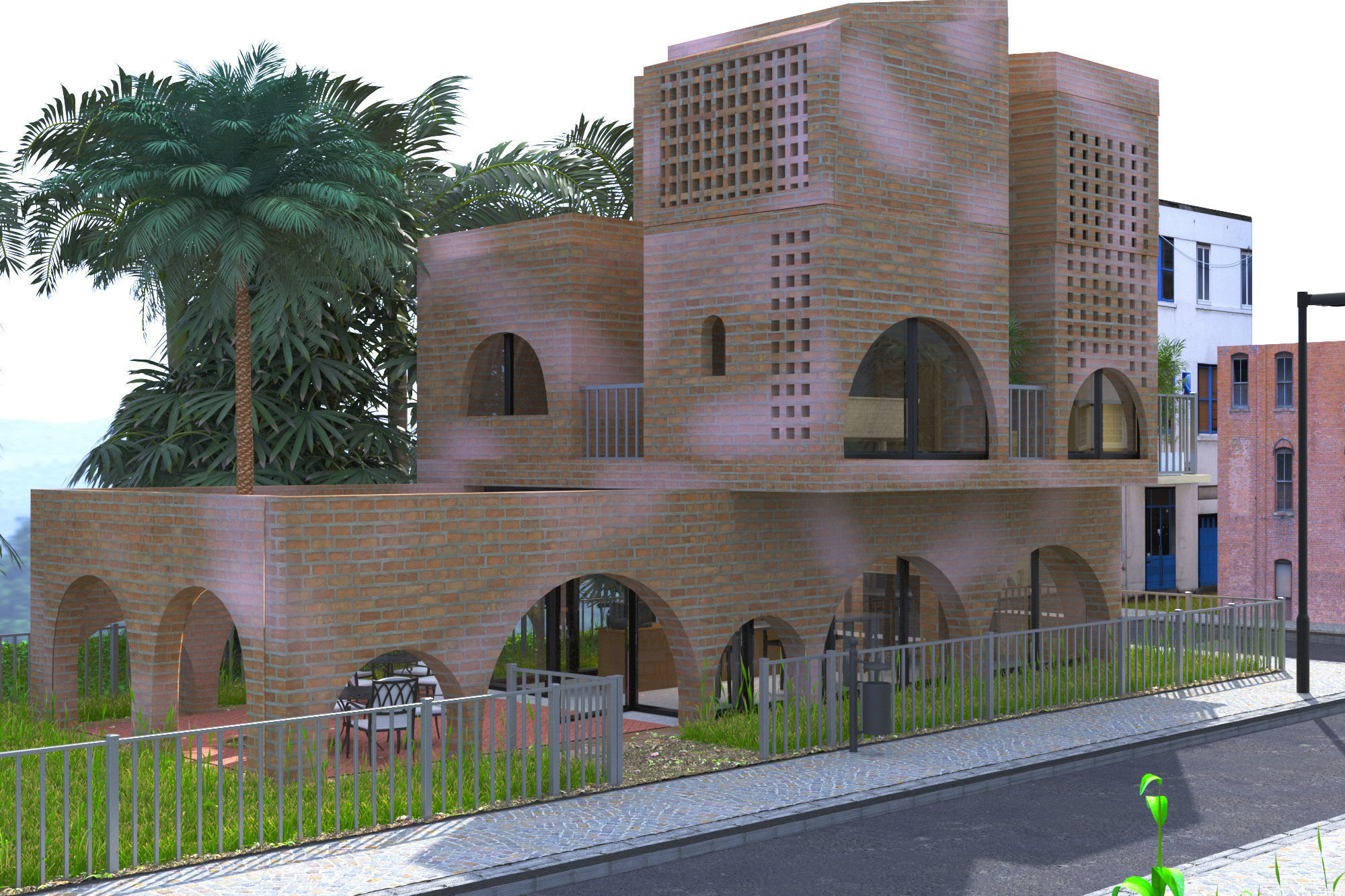 Vietnamese House and Cuckoo 3D model_13