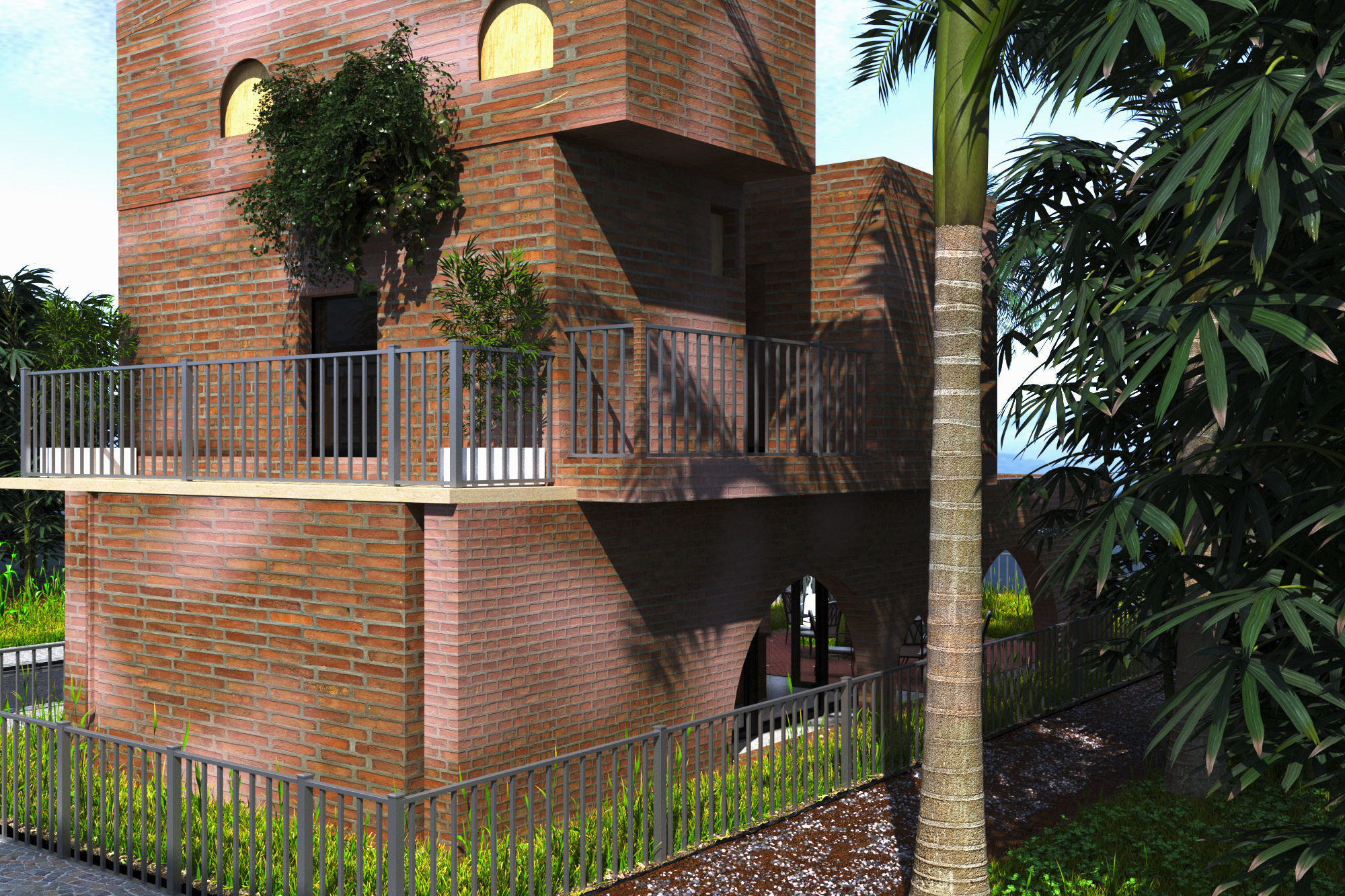 Vietnamese House and Cuckoo 3D model_11