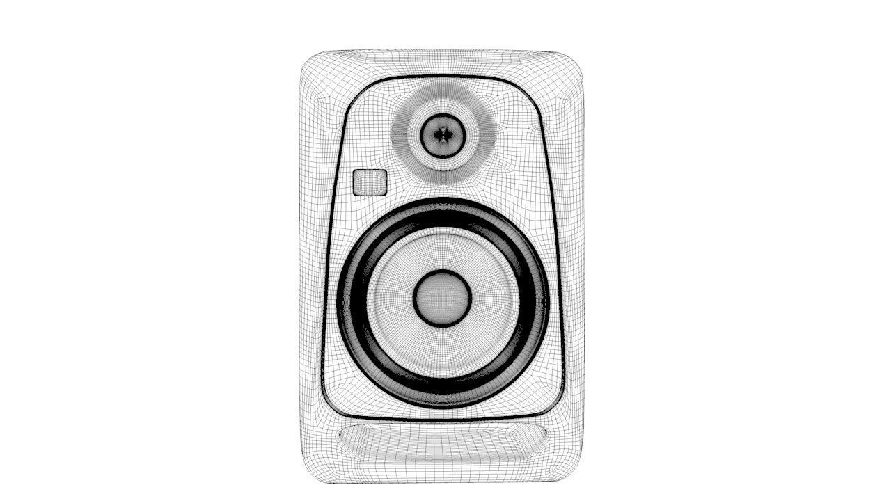 KRK Rokit Monitor Speaker 3D MODEL 3D model_2